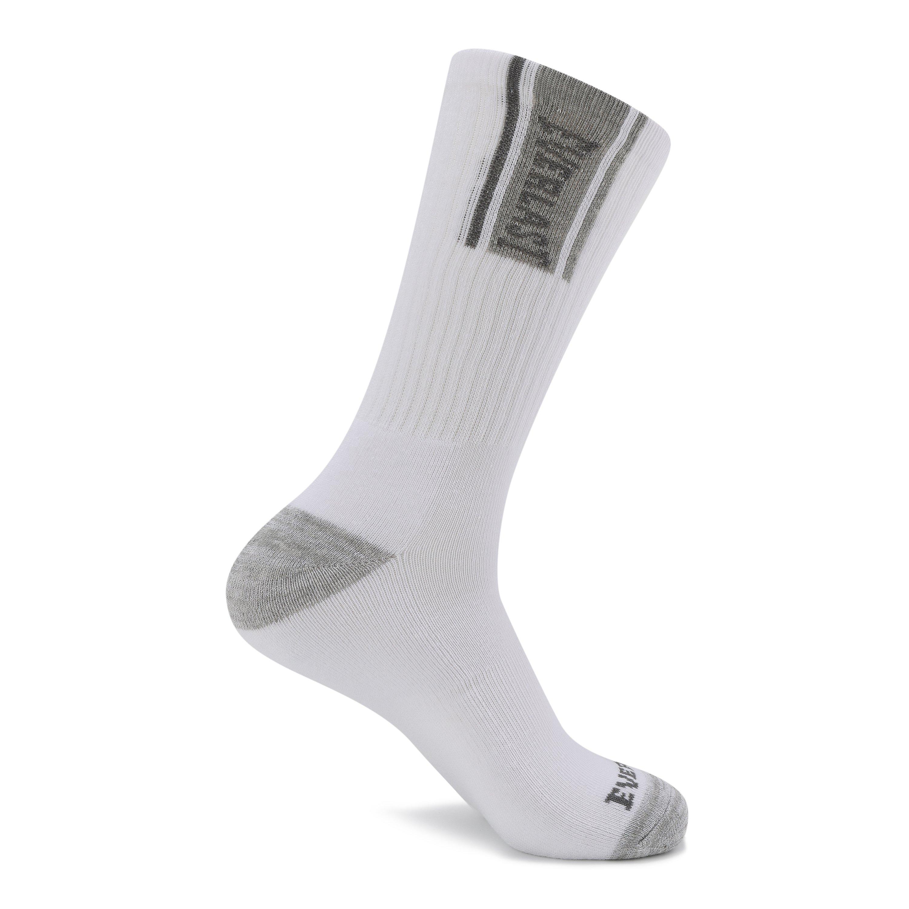 White Hung - Everlast - 6pk Crew Sock Mens - 10