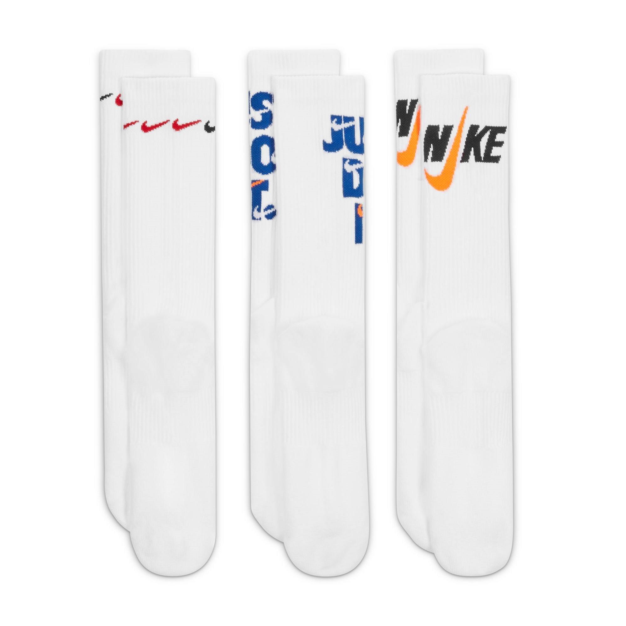 Multi - Nike - Everyday Plus Cushioned Crew Socks (3 Pairs) - 4