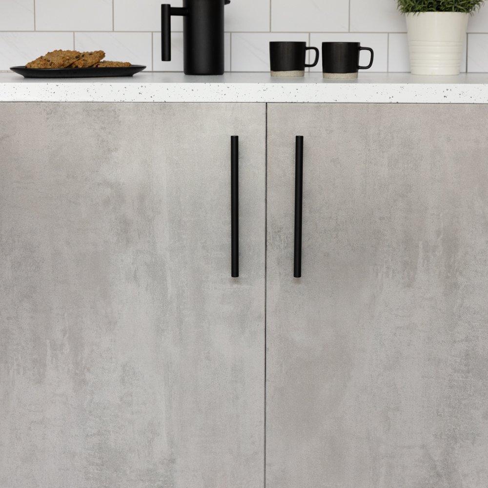 Grey - D C Fix - Concrete Grey Self-adhesive Vinyl Wrap 90cm wide - 1