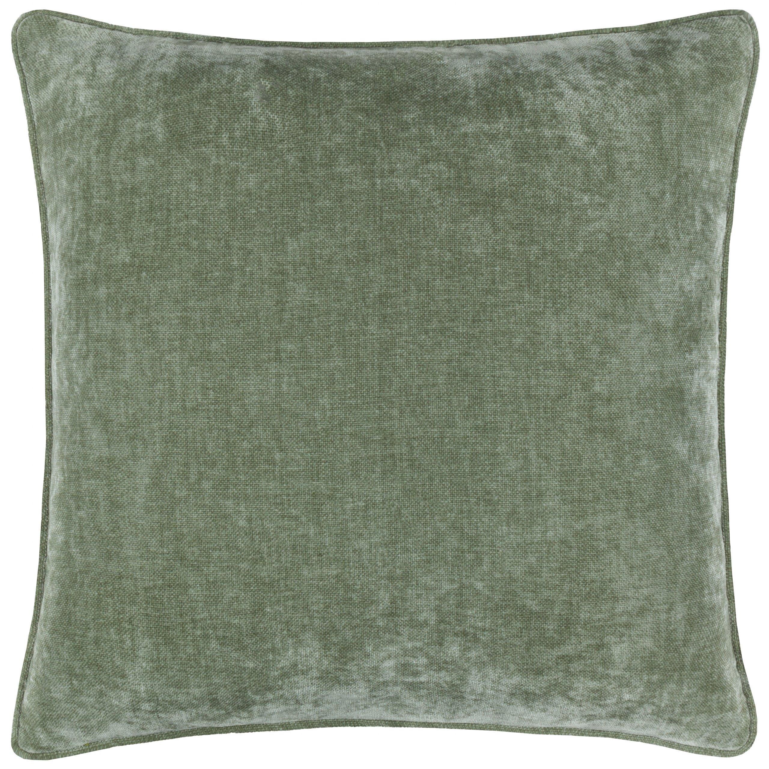 Eucalyptus - Yard - Heavy Chenille Piped Feather Filled Cushion - 1