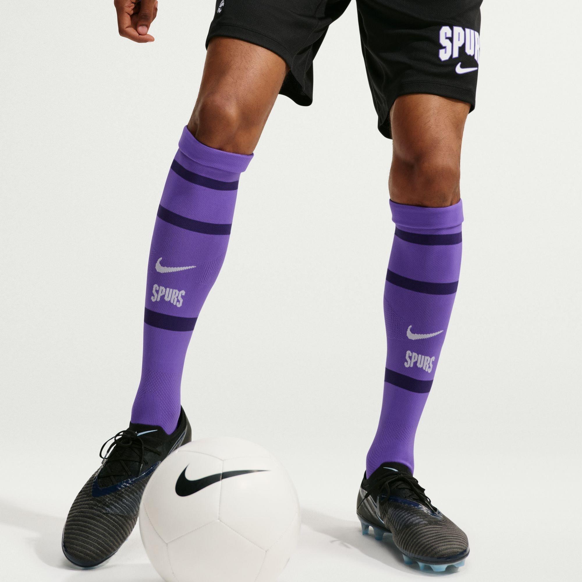 Purple/White - Nike - Mens Tottenham Hotspur 26/27 Third Kit Knee-High Football Socks - 3