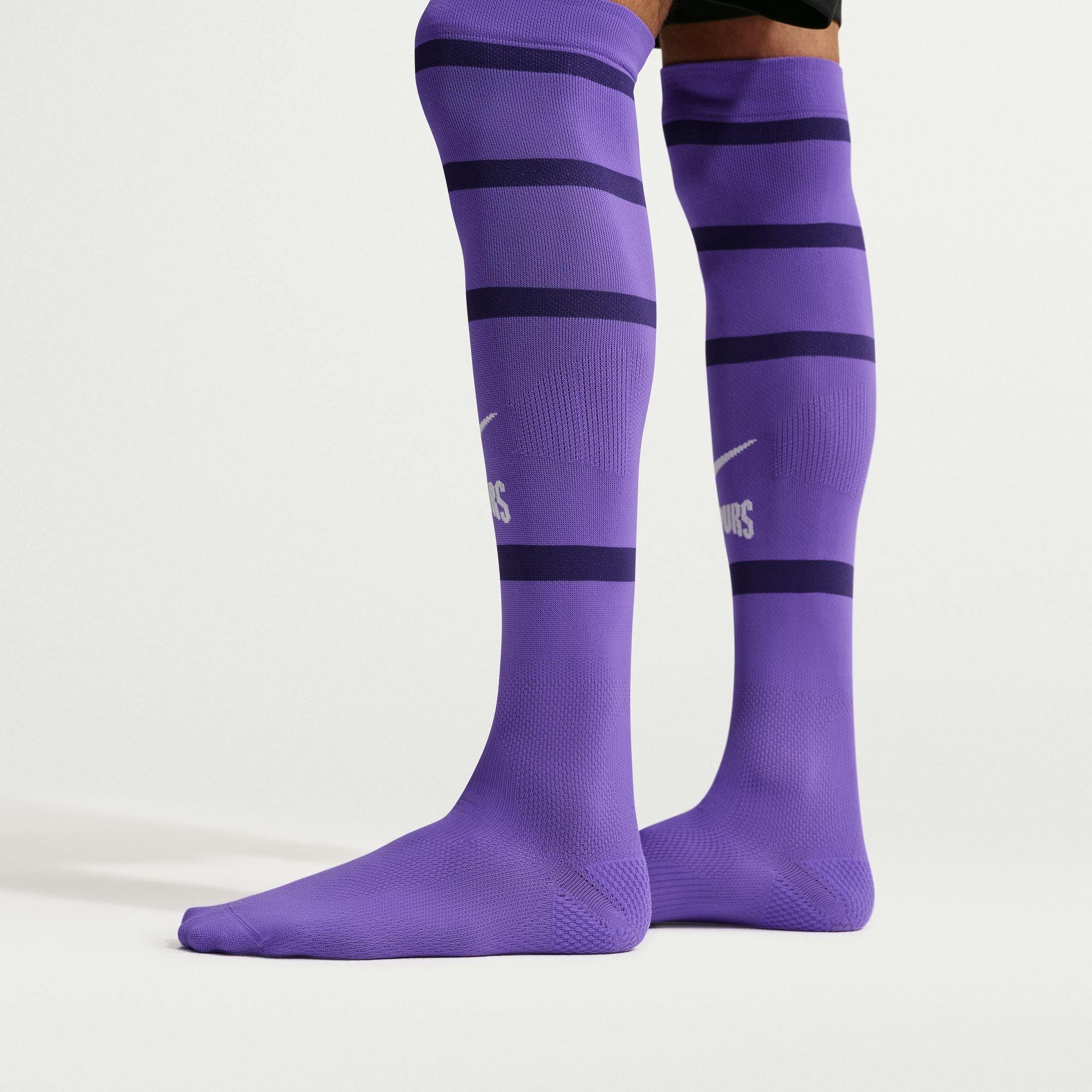 Purple/White - Nike - Mens Tottenham Hotspur 26/27 Third Kit Knee-High Football Socks - 5