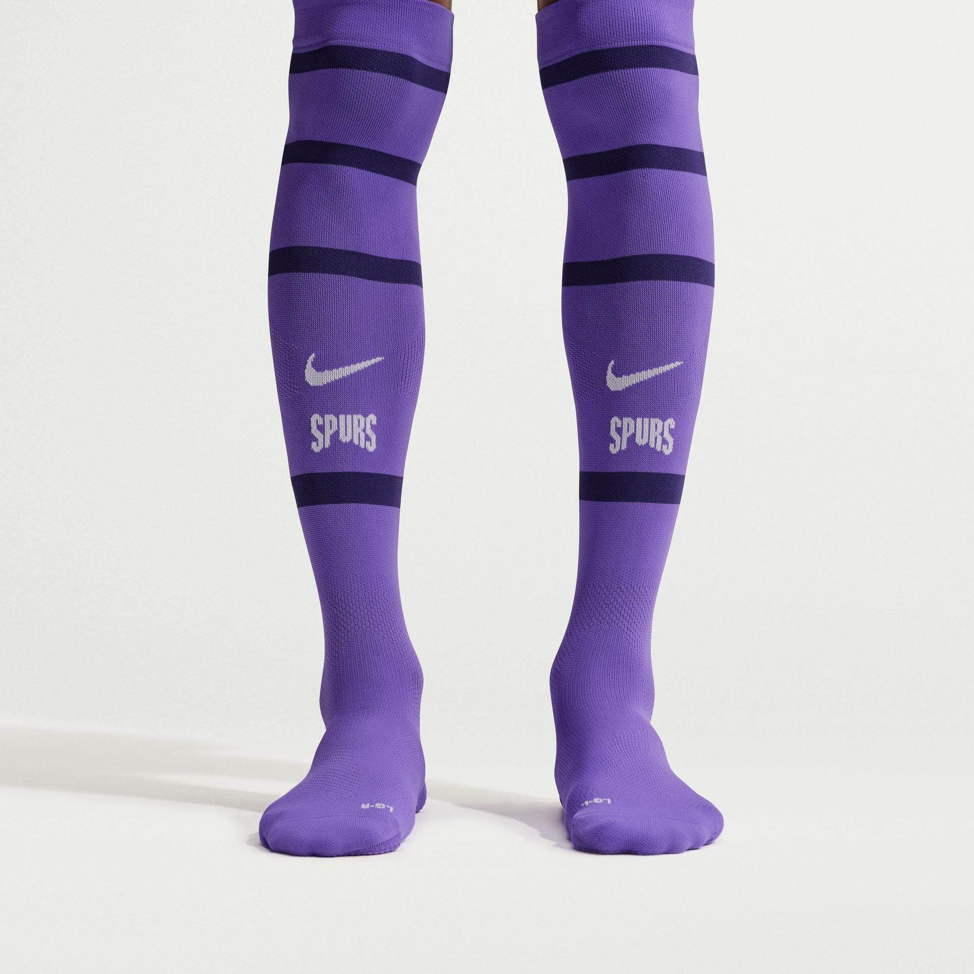 Purple/White - Nike - Mens Tottenham Hotspur 26/27 Third Kit Knee-High Football Socks - 6