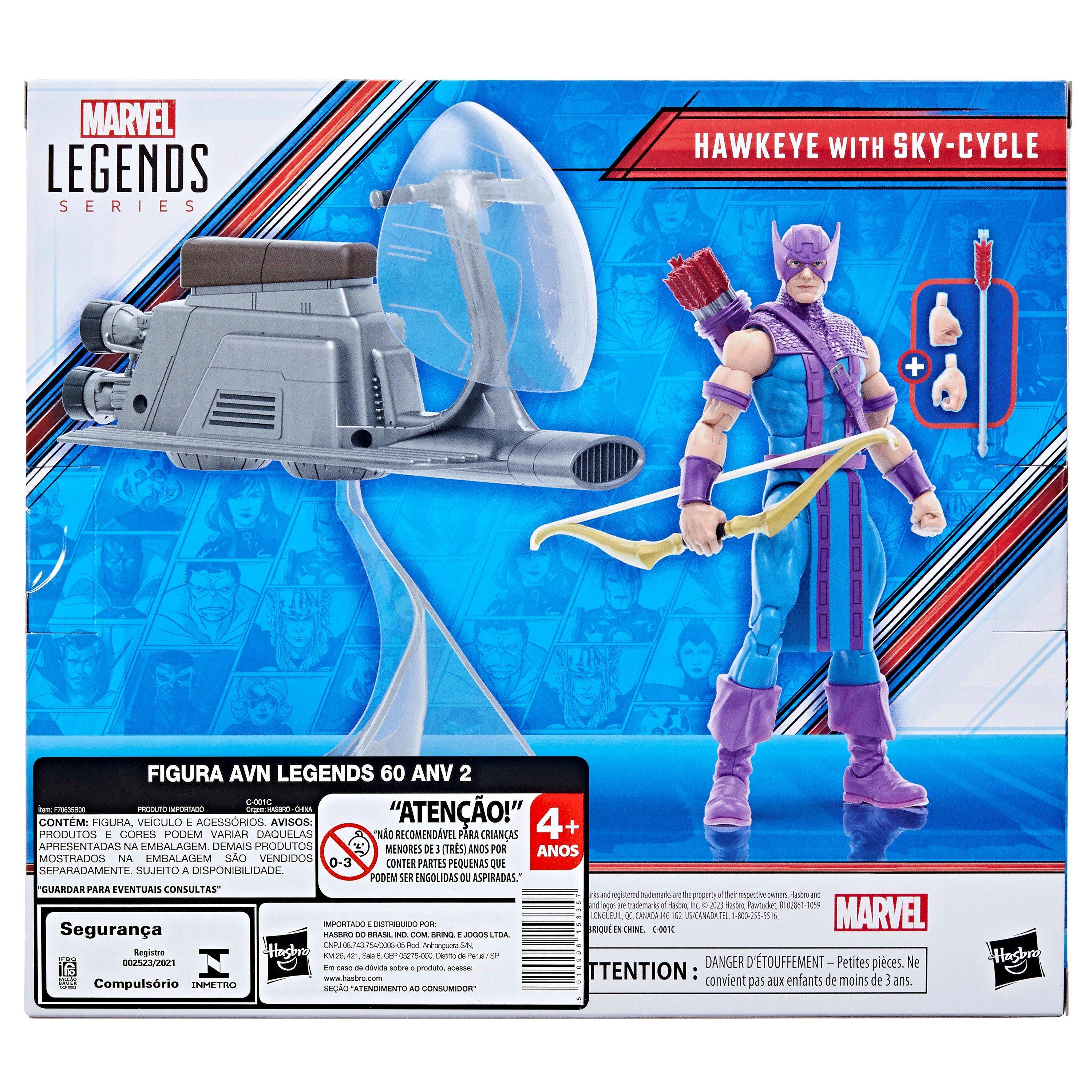 Multi Format An - Marvel - Legends Series Hawkeye with Sky-Cycle - 2