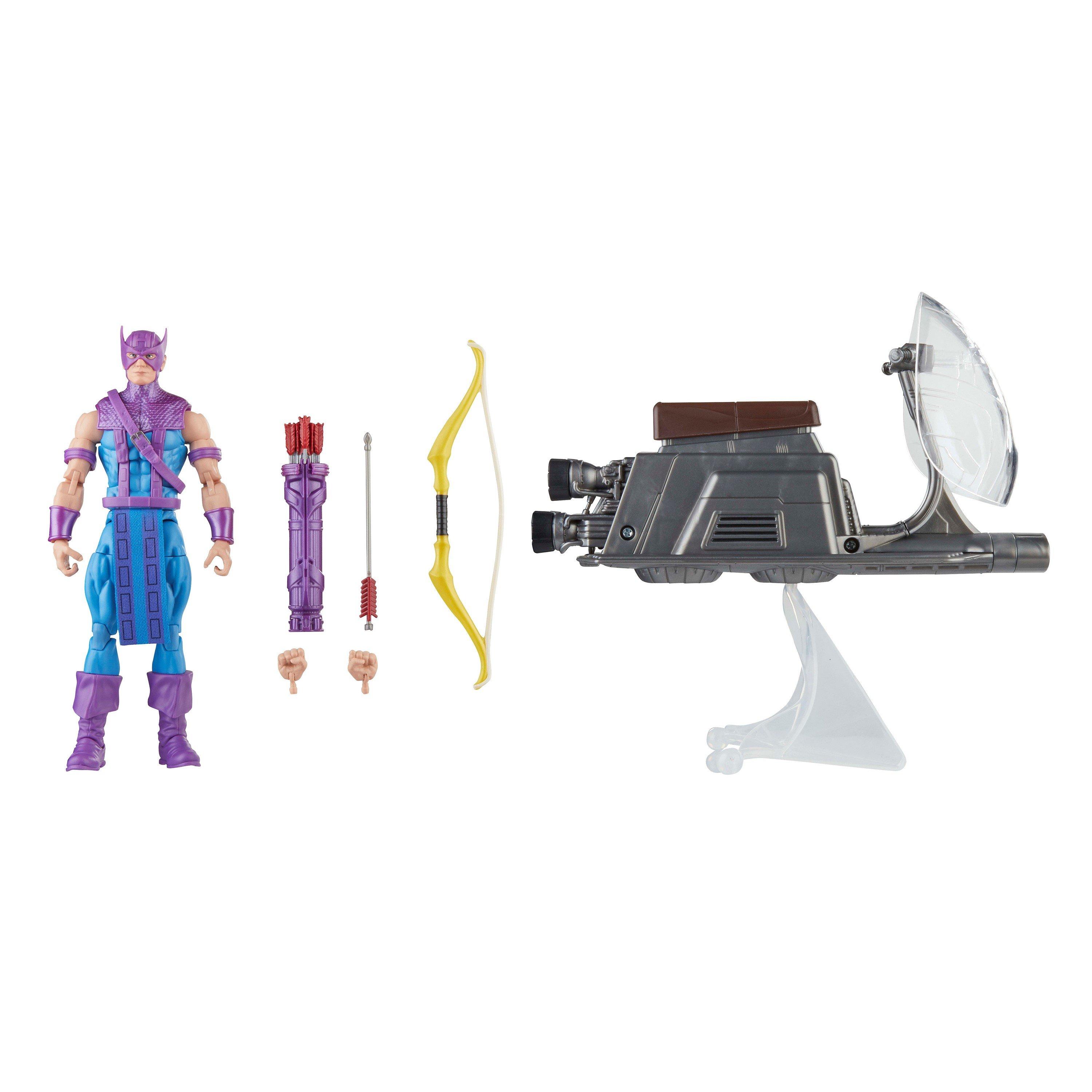 Multi Format An - Marvel - Legends Series Hawkeye with Sky-Cycle - 5