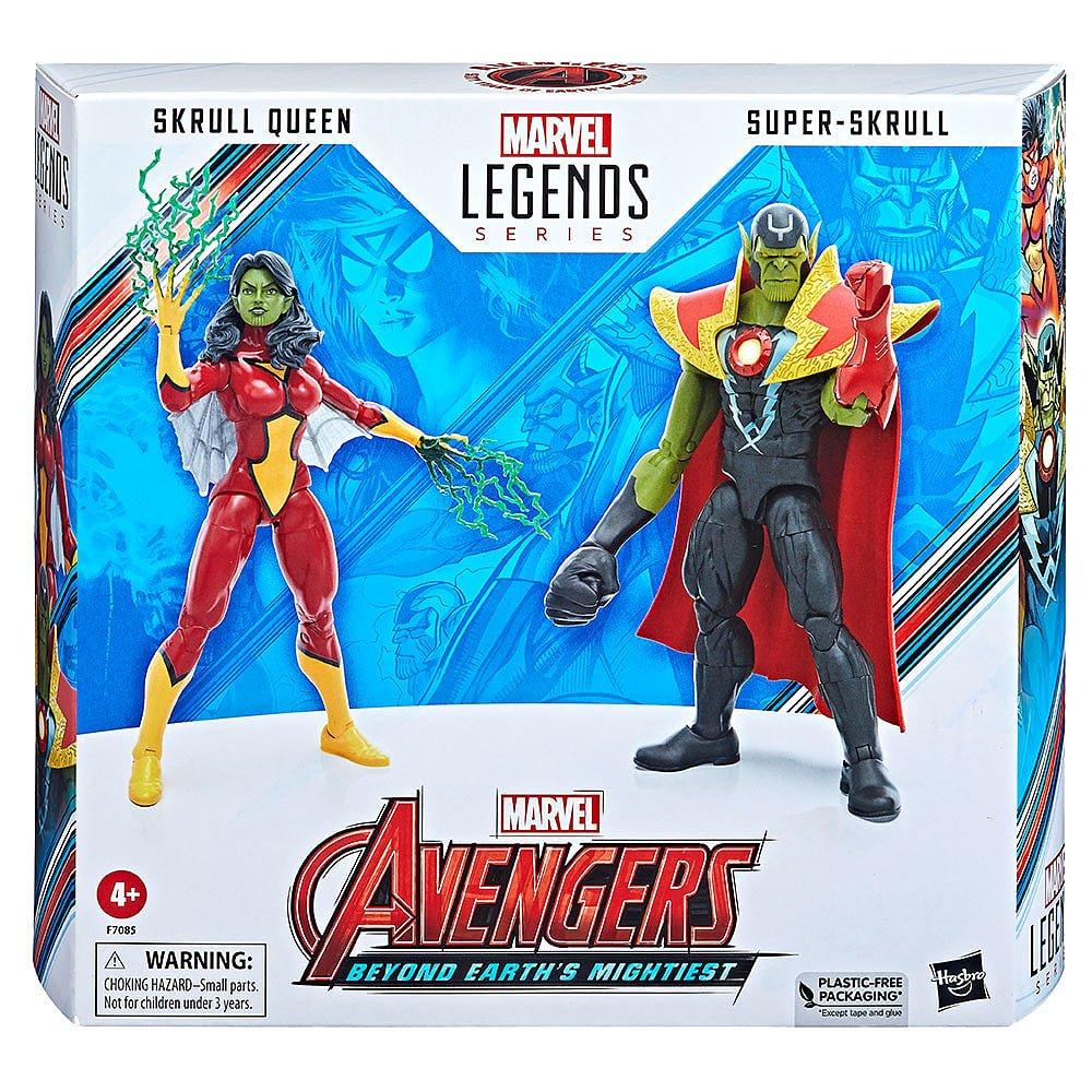 Multi Format An --> Multi Format Un - Marvel - Legends Series Skrull Queen & Super-Skrull