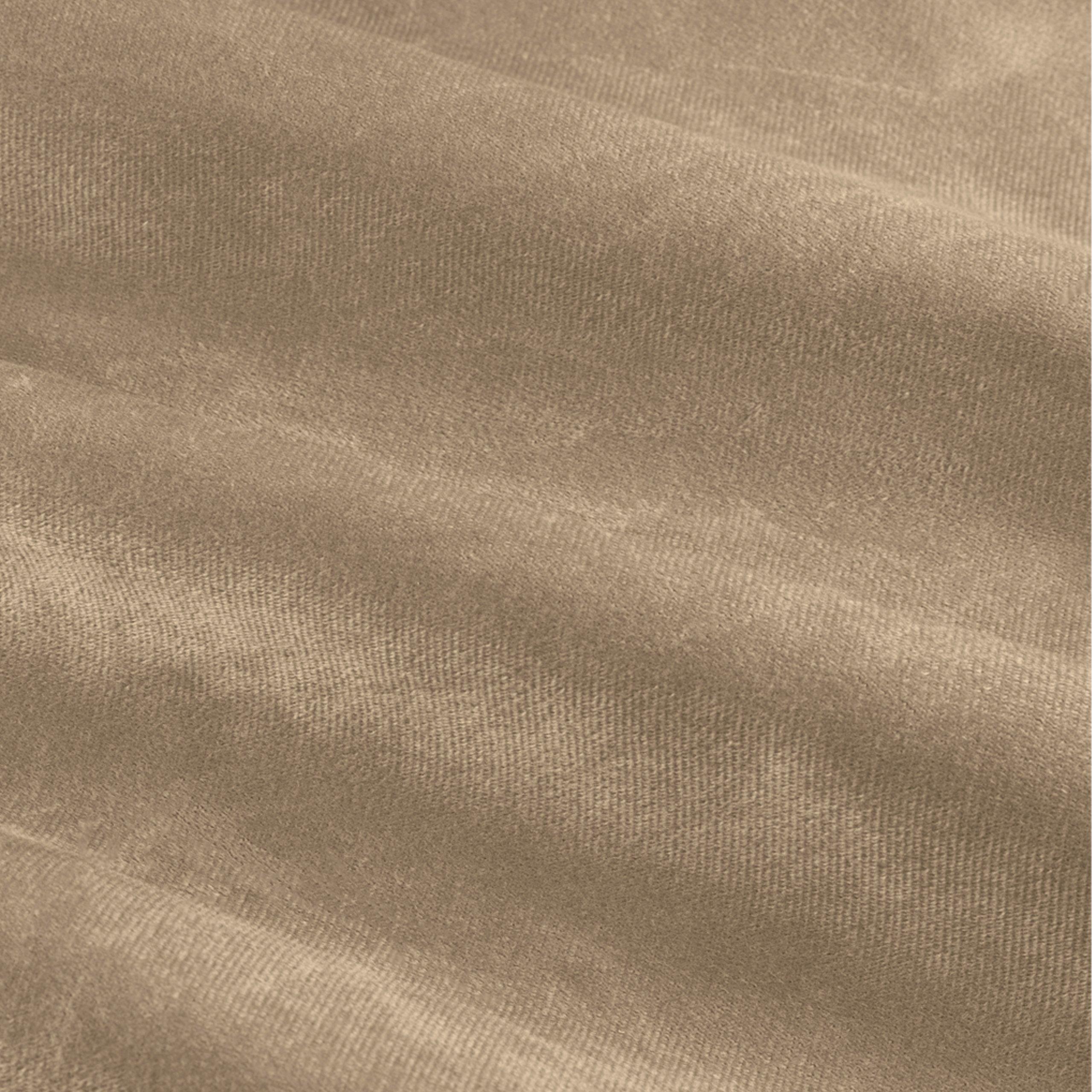 Mocha - Furn - The Ultimate Velvet Blackout Eyelet Curtains - 8