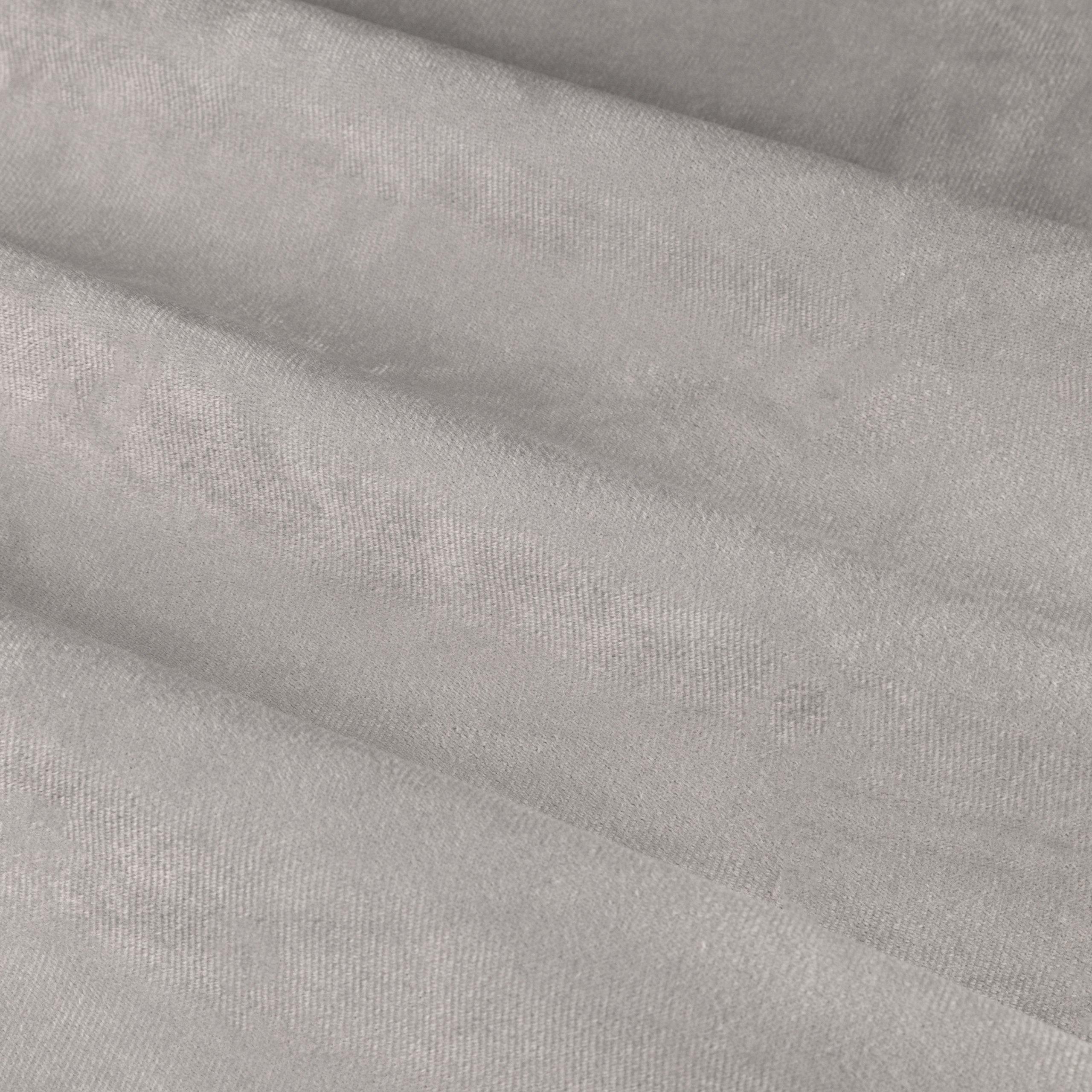 Silver - Furn - The Ultimate Velvet Blackout Eyelet Curtains - 8