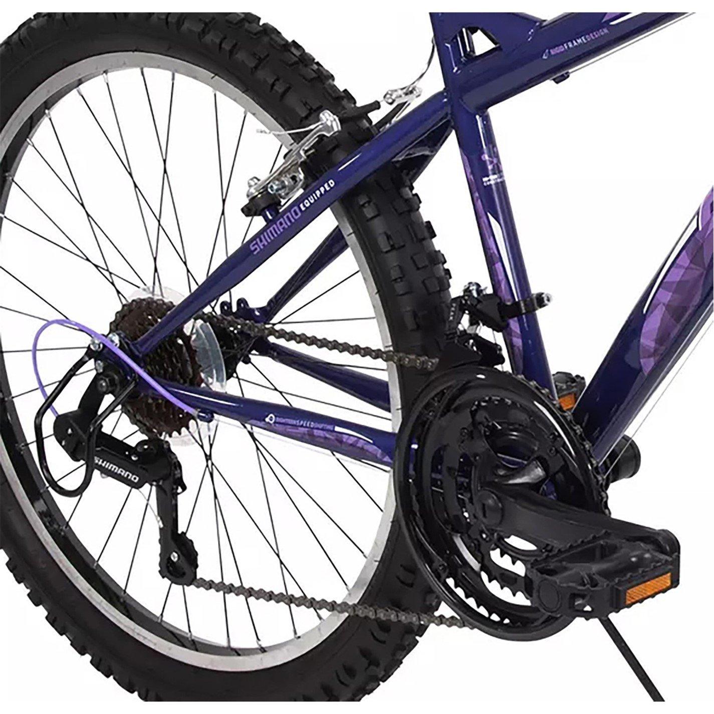 Purple - Huffy - Huffy Extent 24in Hardtail Mountain Bike - Midnigh - 3