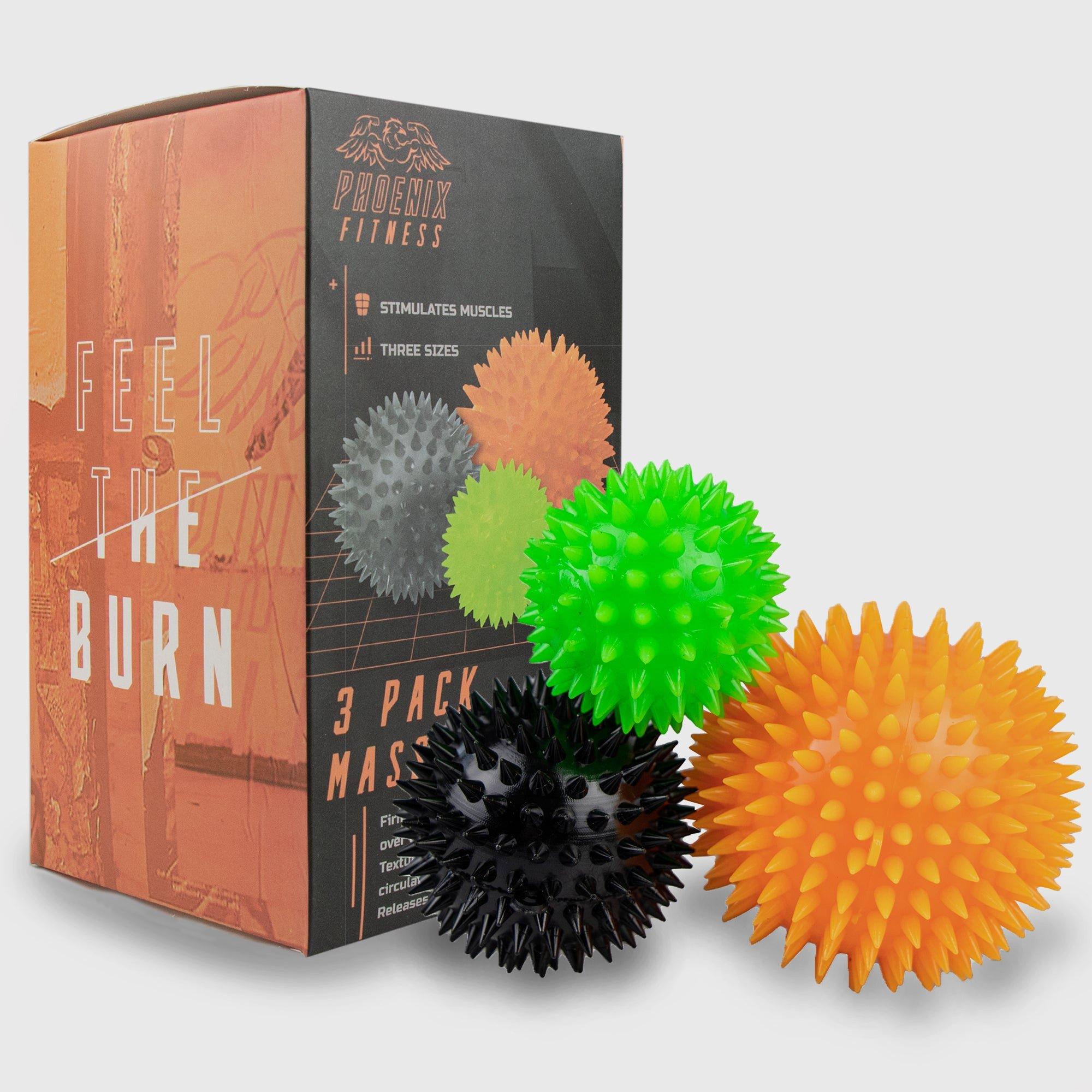 Multi - Phoenix Fitness - Massage Ball set of 3 - 2