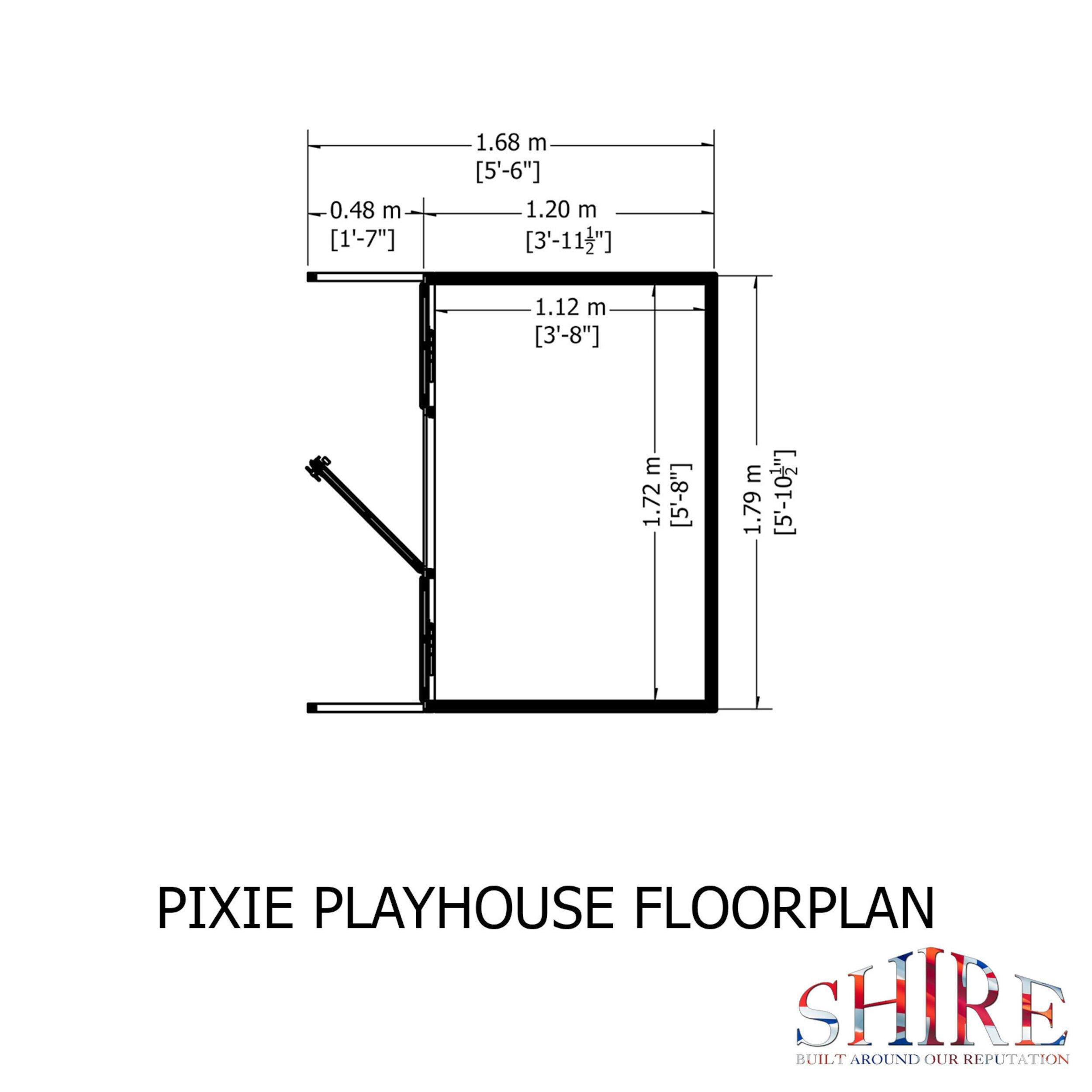 Wood - Shire - Pixie Playhouse - 3