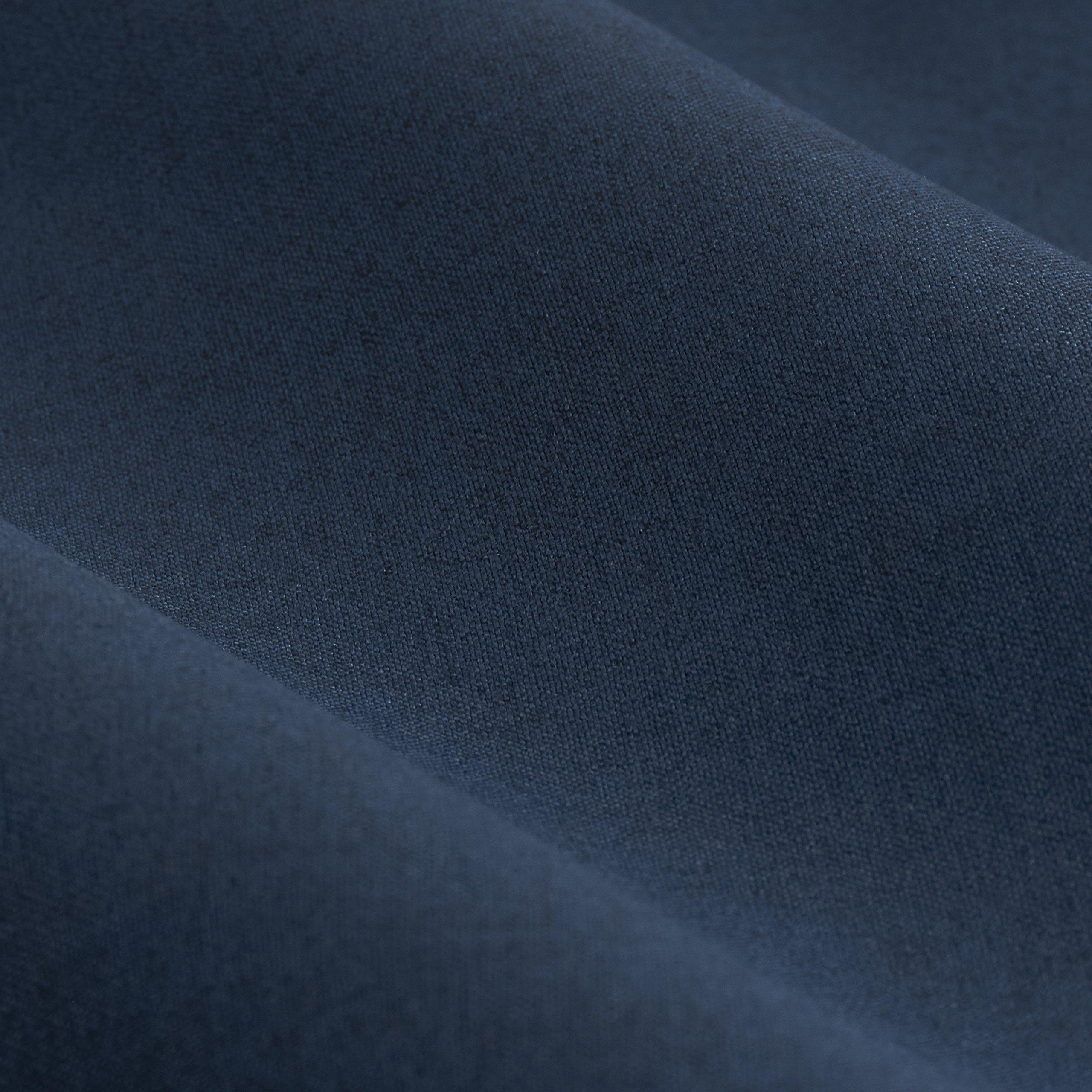 Midnight - Furn - Dawn Textured Blackout Pencil Pleat Curtains - 6