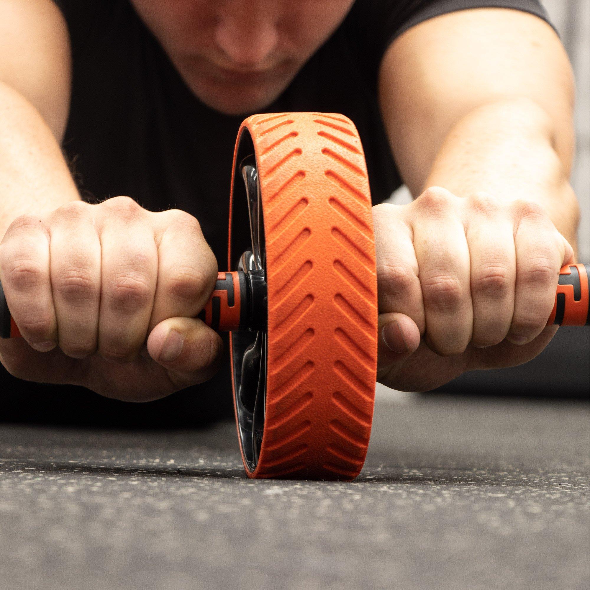 Orange - Phoenix Fitness - Orange Abdominal Roller - 2