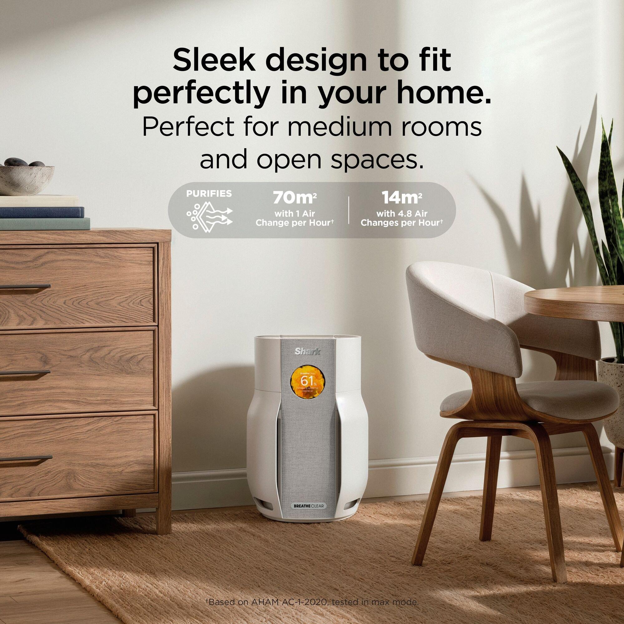 Dove - Shark - BreatheClear NeverChange6 Air Purifier HP162UK - 3