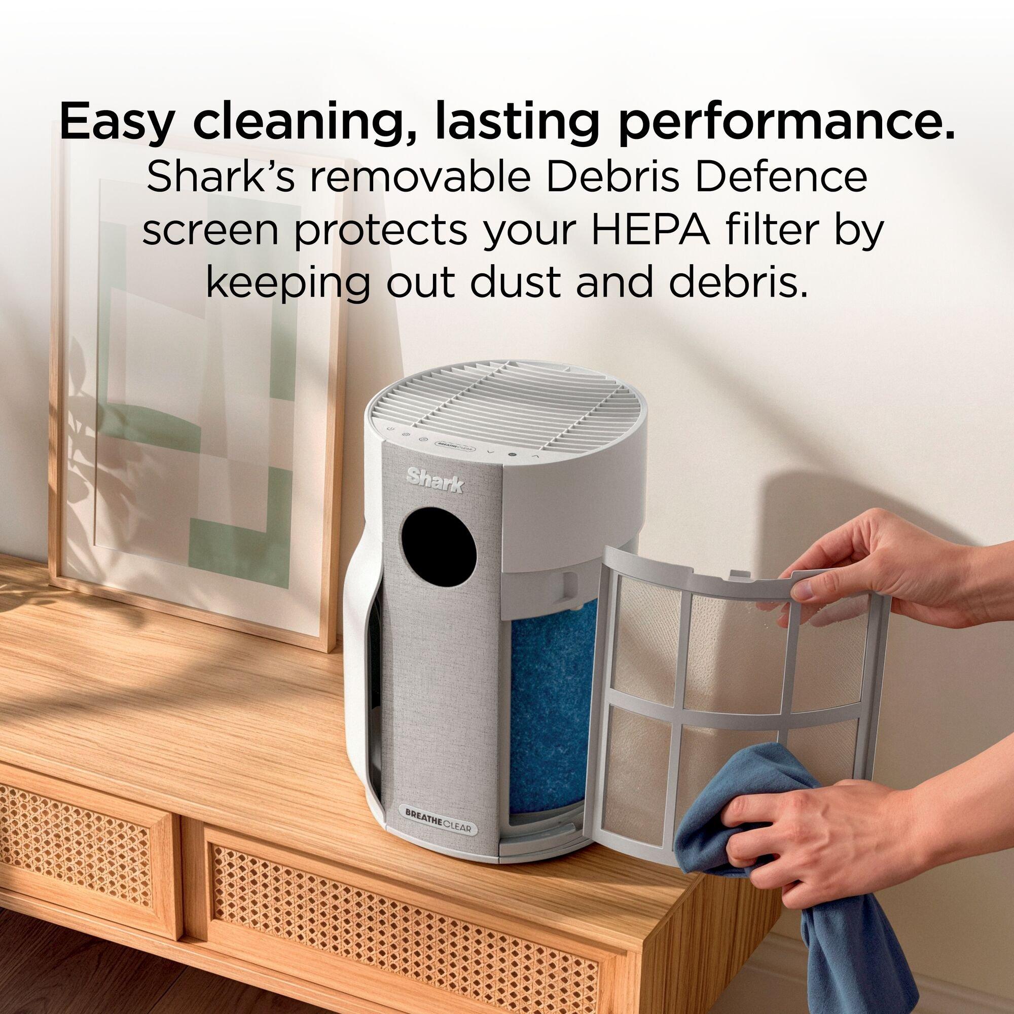 Dove - Shark - BreatheClear NeverChange6 Air Purifier HP162UK - 5