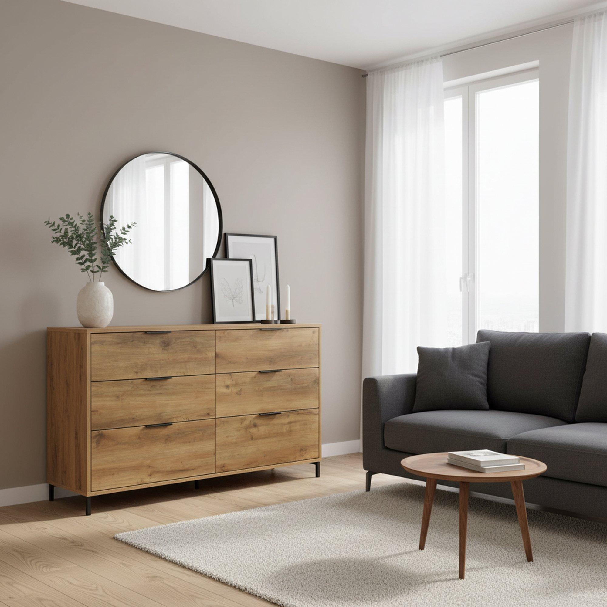 Brown - Urban Meuble - Modern Wood Console Table - 1