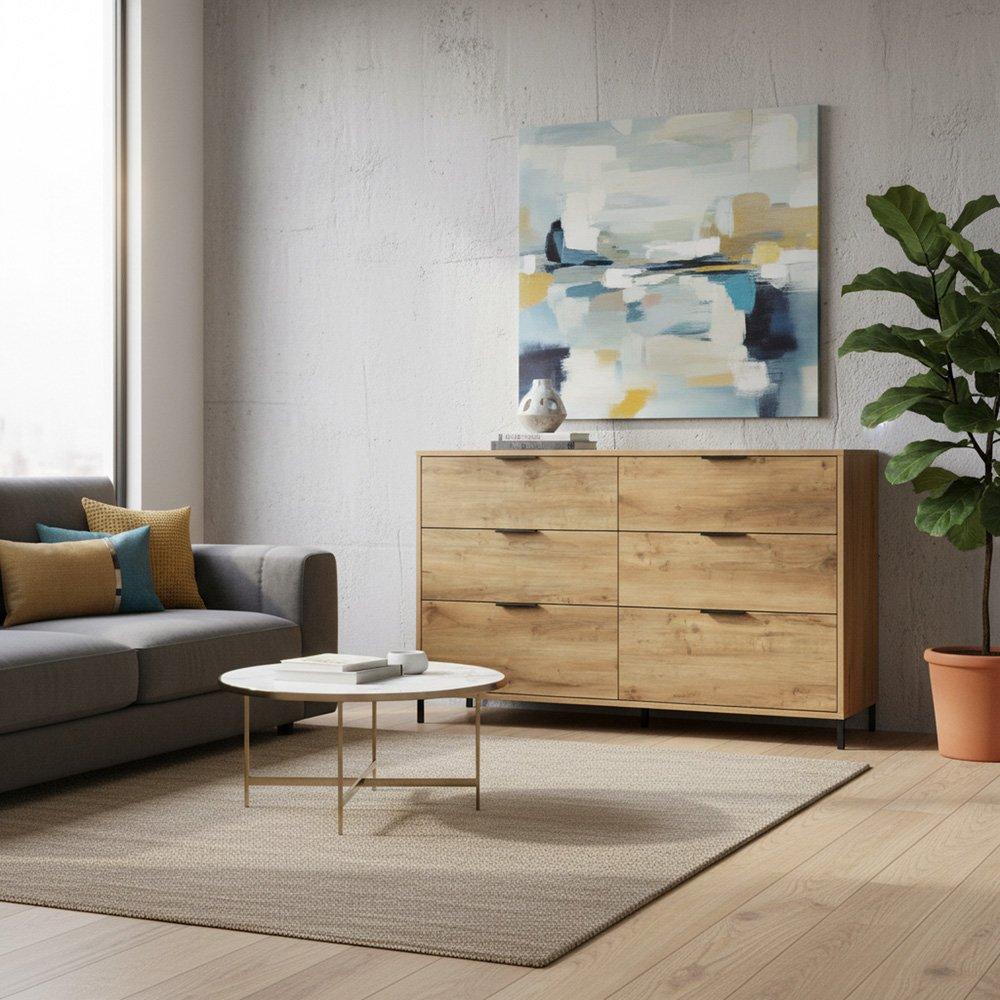 Brown - Urban Meuble - Modern Wood Console Table - 2