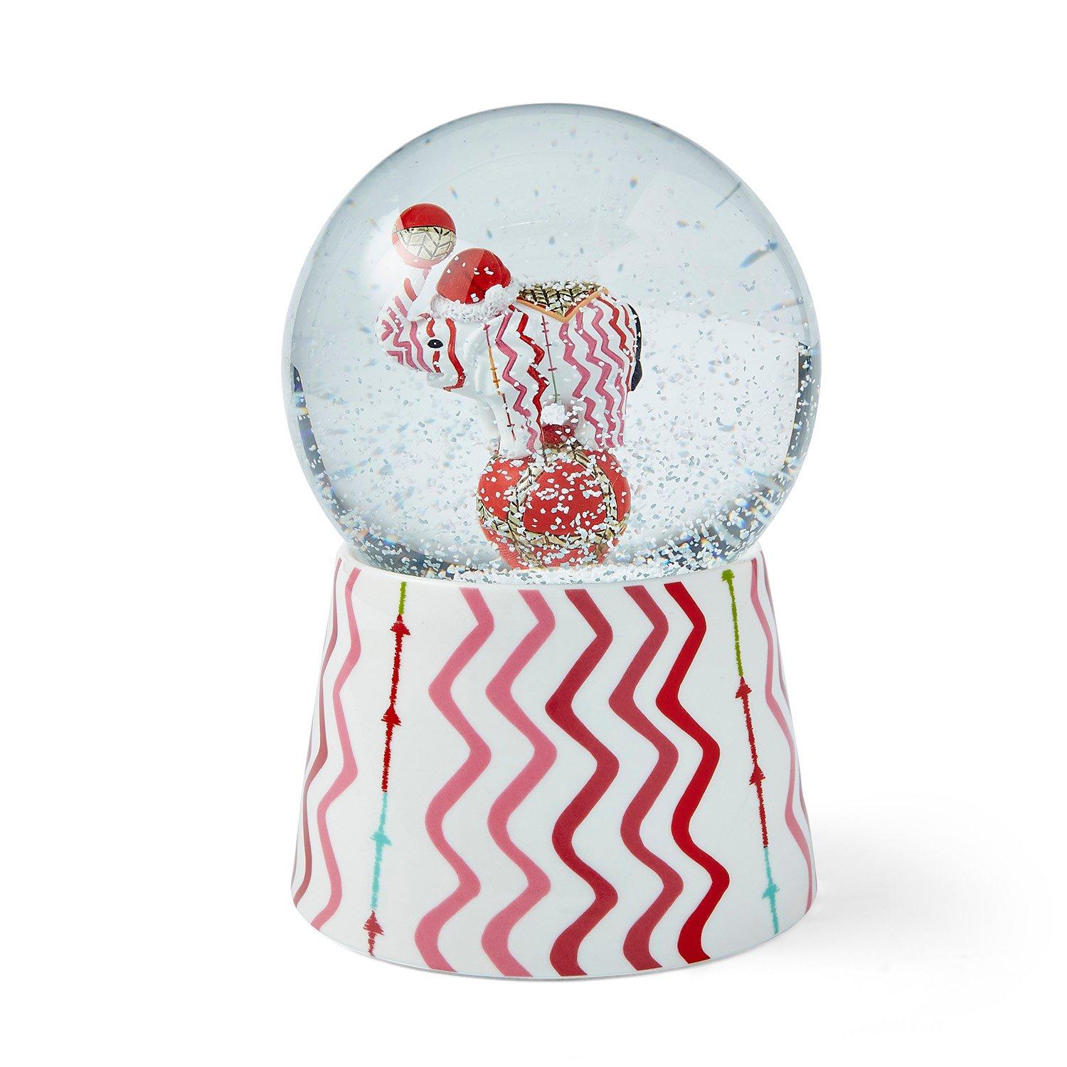 Spode Kit Kemp  Kit Kemp Rik Rak Elephant Snow Globe - 