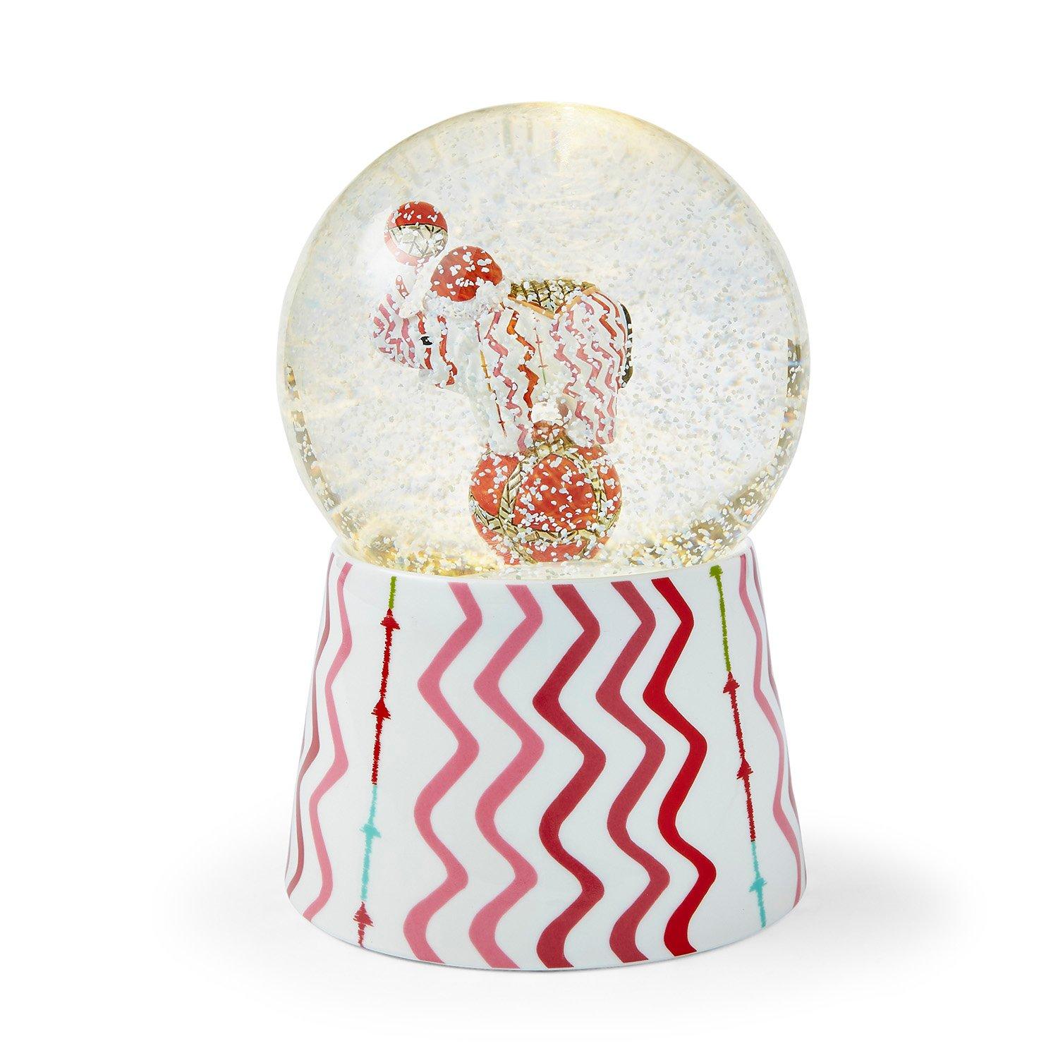 Multi - Spode Kit Kemp - Kit Kemp Rik Rak Elephant Snow Globe - 3