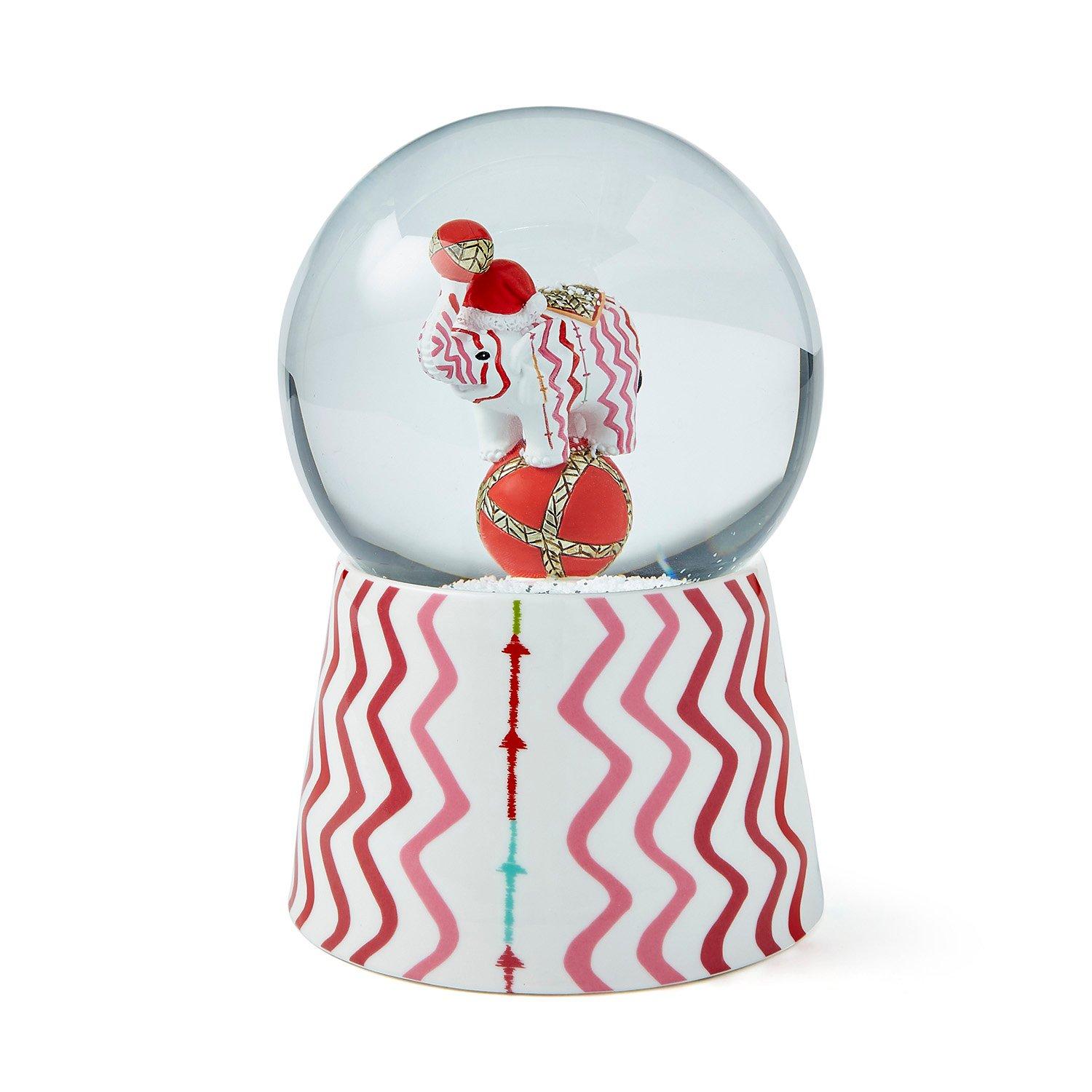 Multi - Spode Kit Kemp - Kit Kemp Rik Rak Elephant Snow Globe - 4