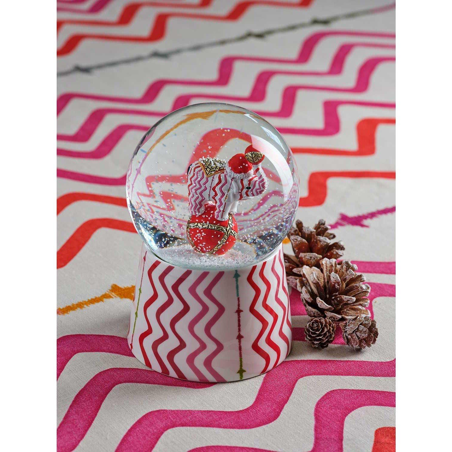 Multi - Spode Kit Kemp - Kit Kemp Rik Rak Elephant Snow Globe - 6