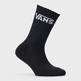 Vans Classic Crew Black Sock Unisex Kids
