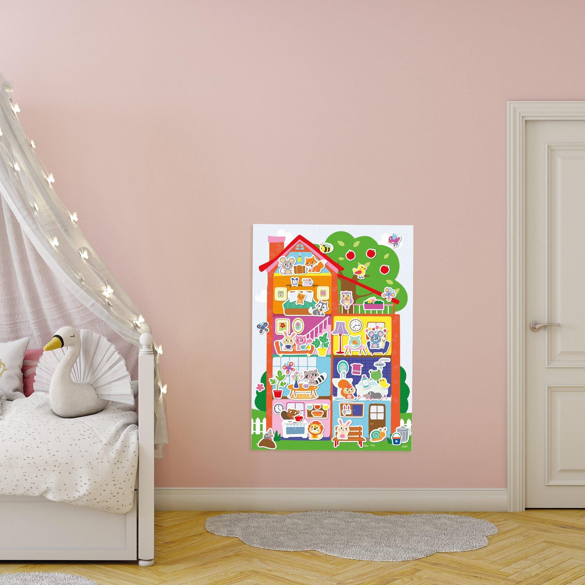 Multi - SES Creative - My first poster with stickers - House - 2