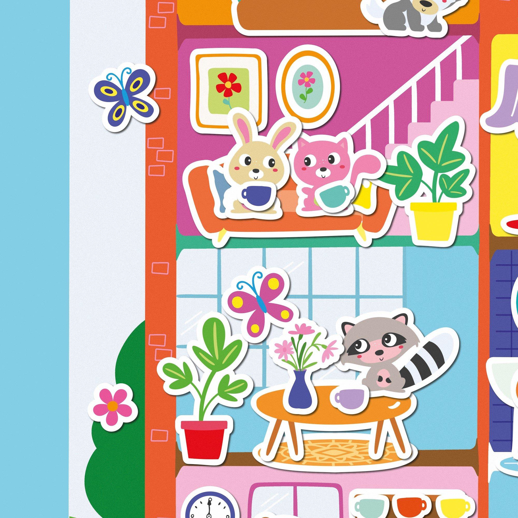 Multi - SES Creative - My first poster with stickers - House - 3