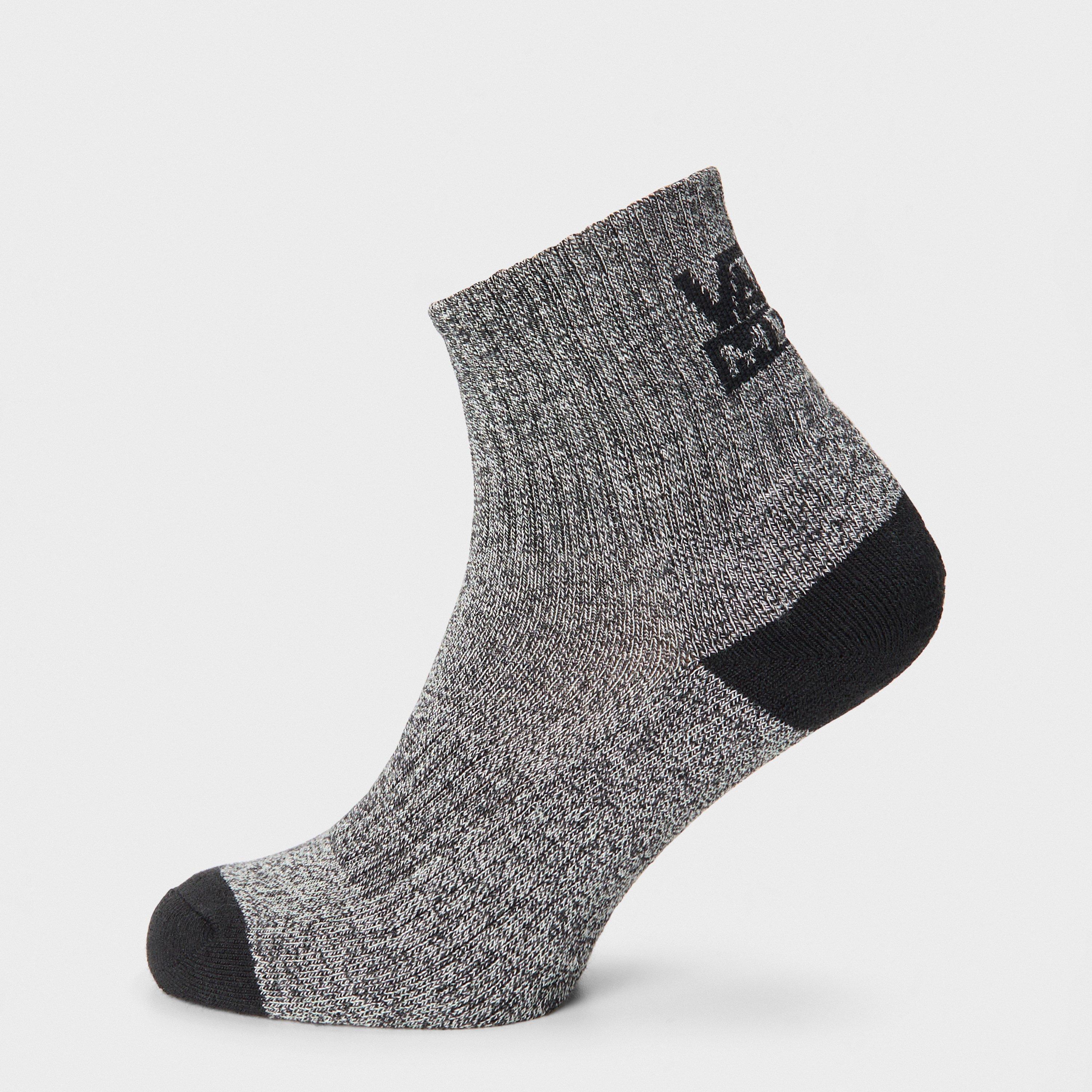 Black - Vans - Crestline Half Black Crew Socks - 2