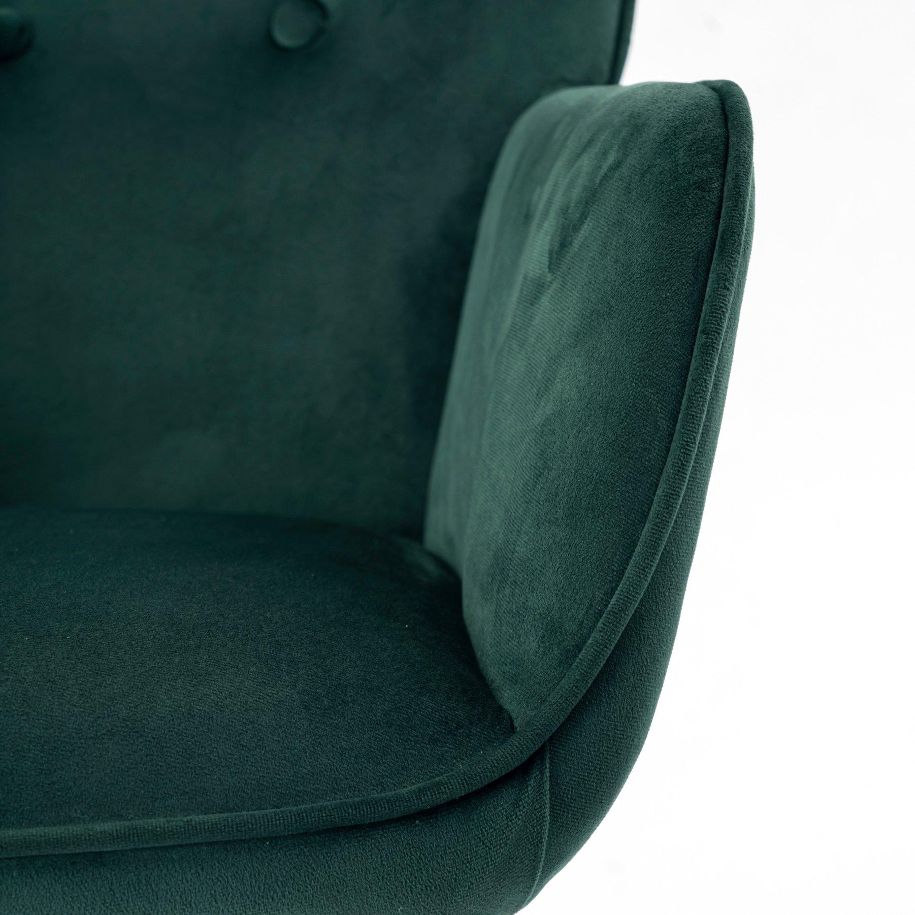 Green - Urban Meuble - Modern Green Rocker Velvet Comfort - 7