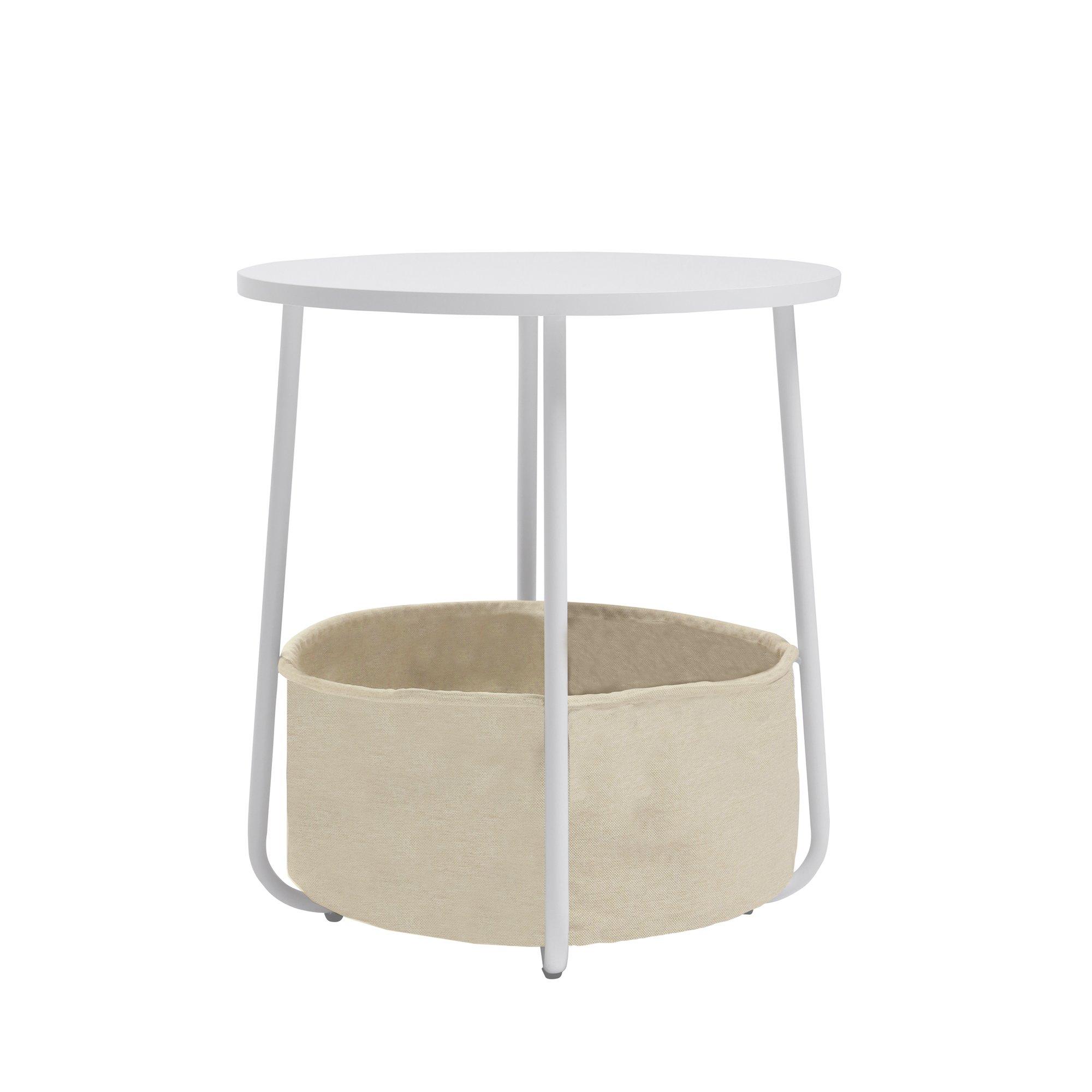 White - Urban Meuble - Modern Round Side Table - 4