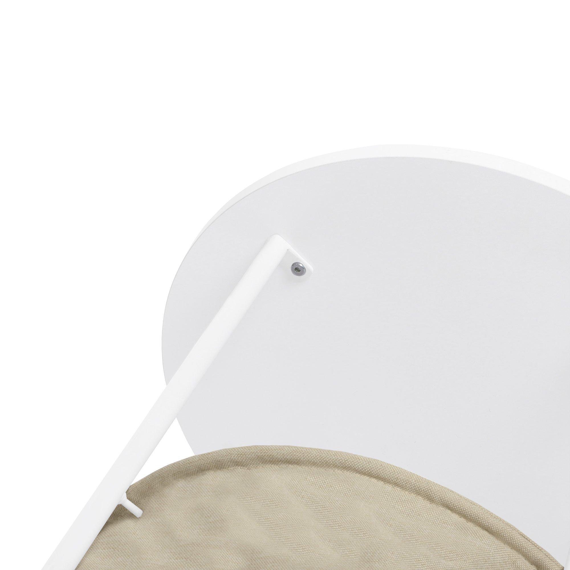 White - Urban Meuble - Modern Round Side Table - 6