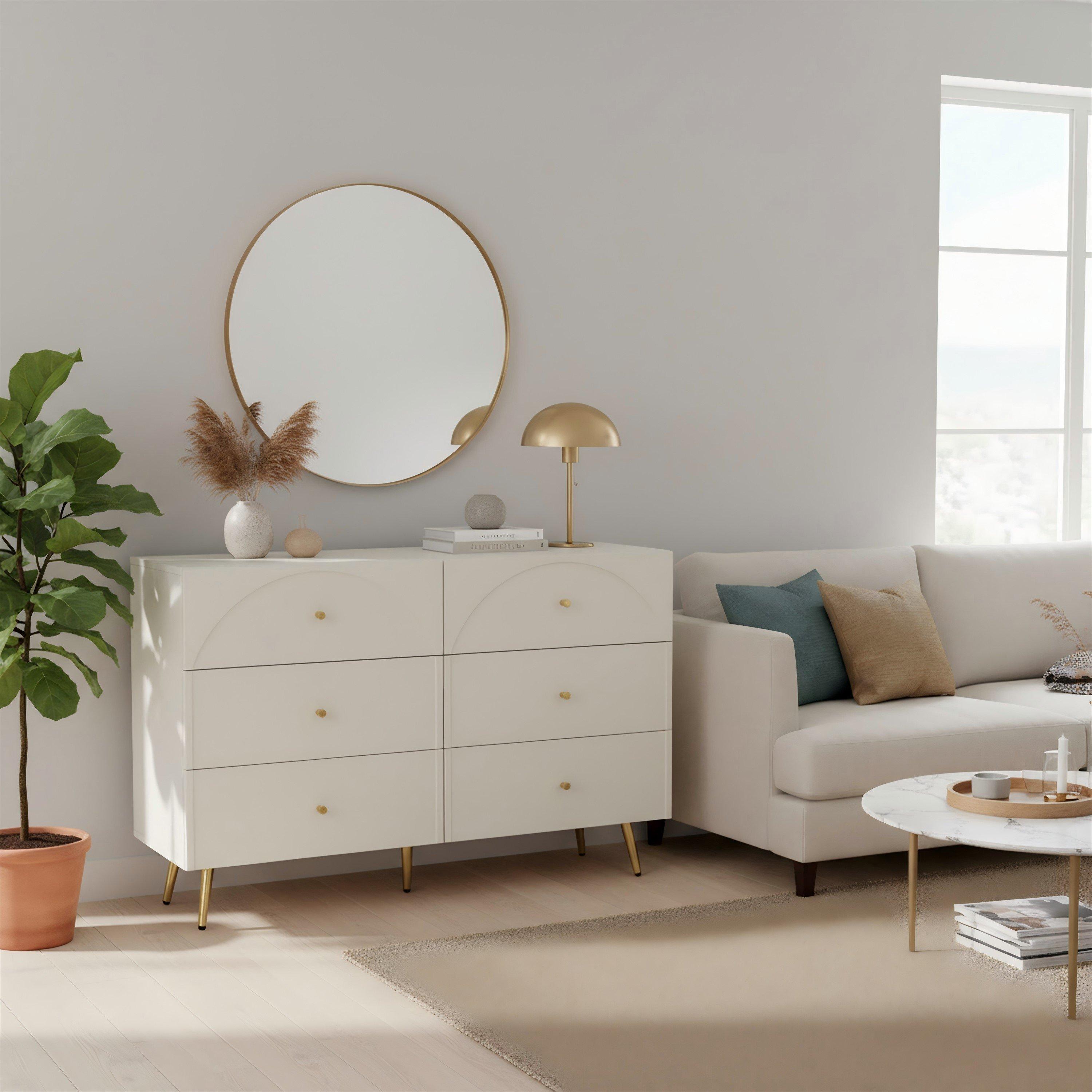 White - Urban Meuble - White Console Table Modern Use - 1