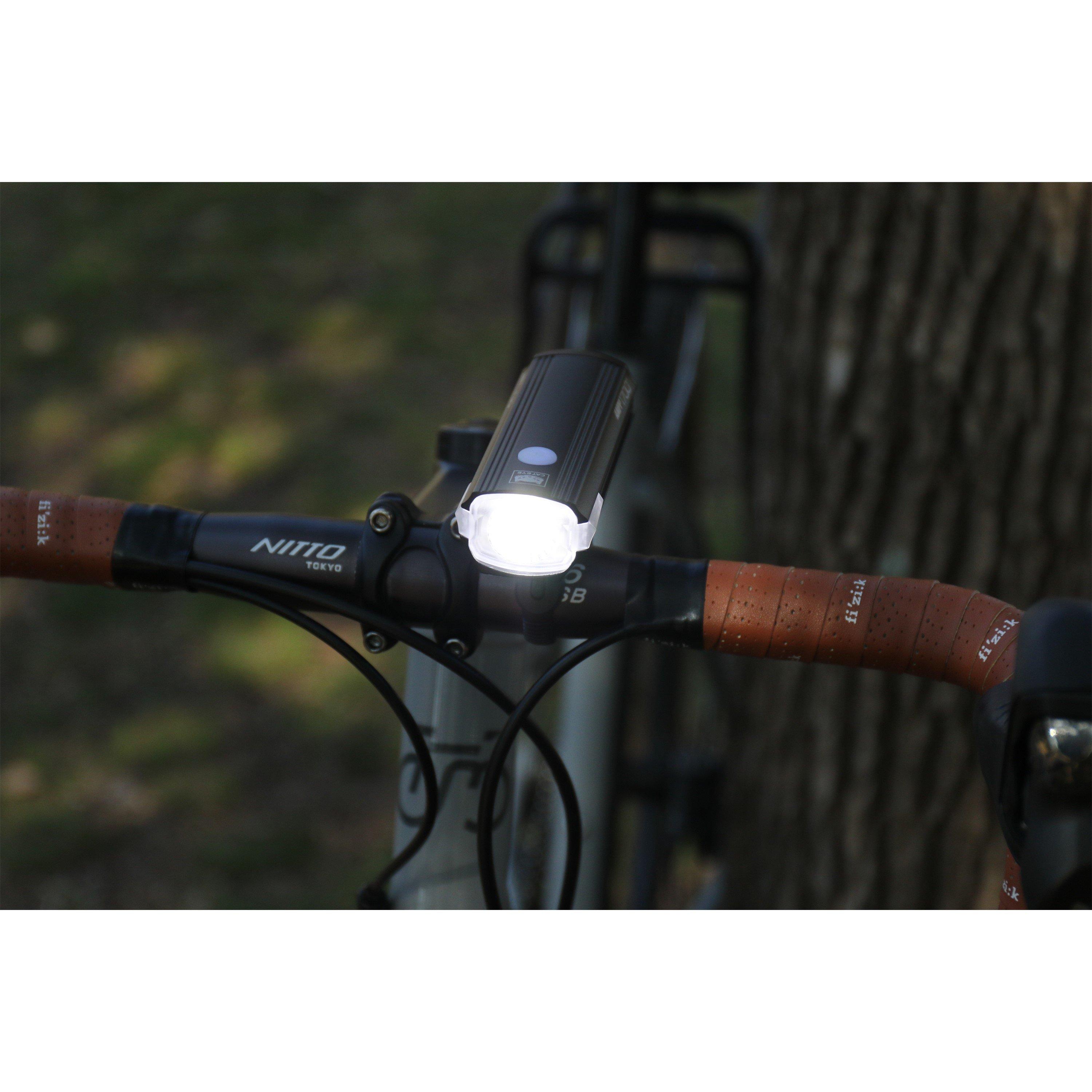 Black - Cateye - AMPP 1700 Front Bike Light - 3