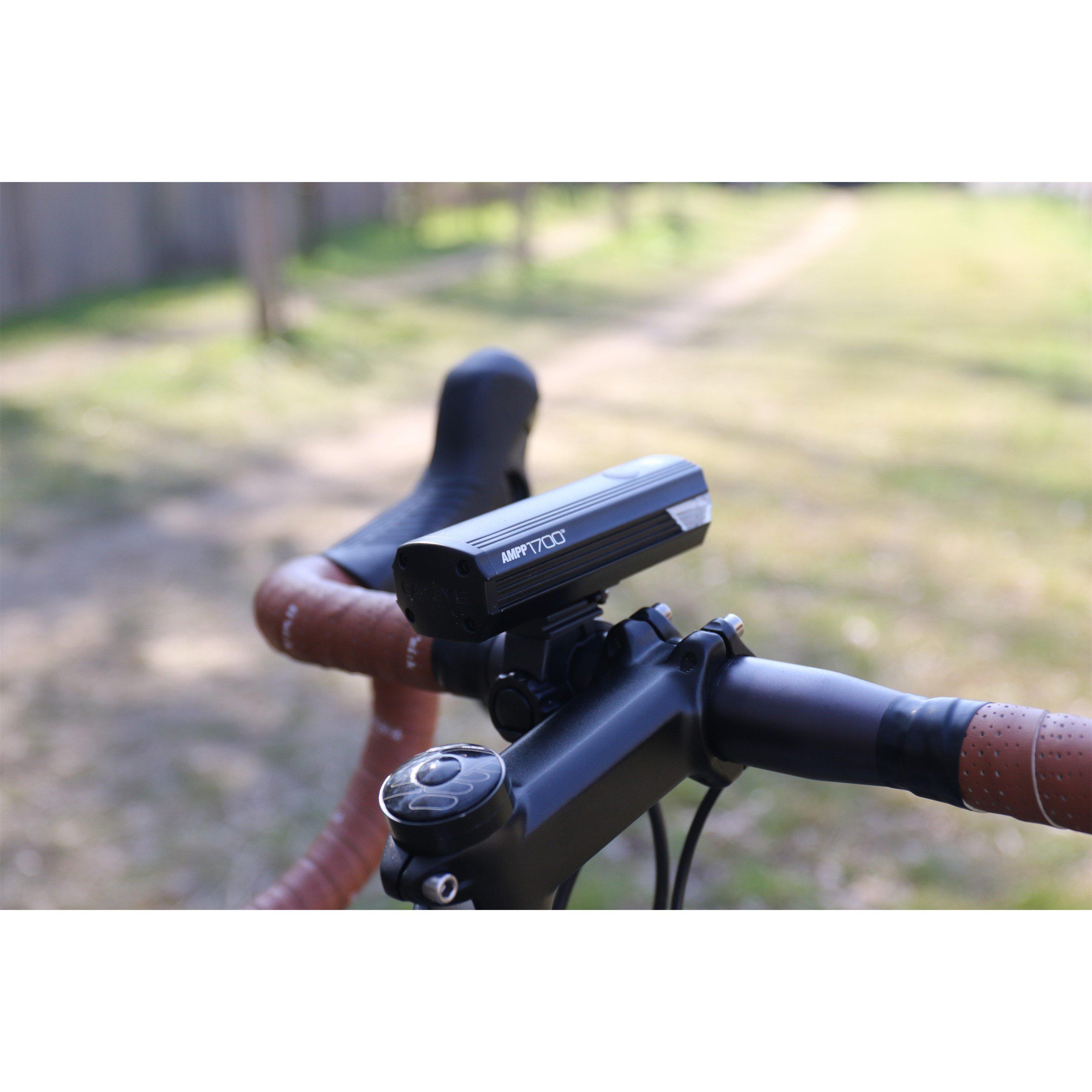 Black - Cateye - AMPP 1700 Front Bike Light - 4