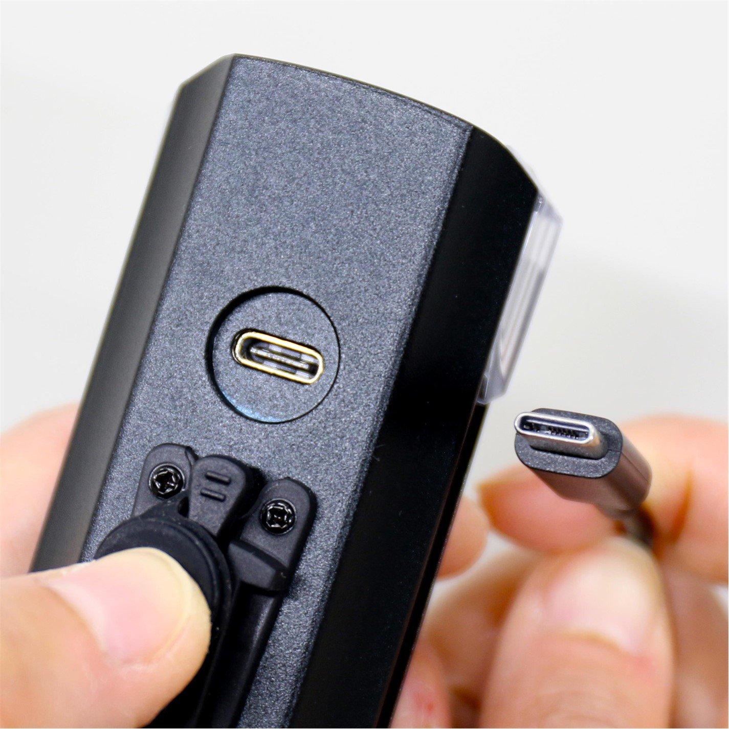 Black - Cateye - AMPP 1700 Front Bike Light - 6