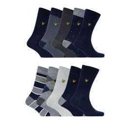 Lyle and Scott 10P Socks Gift Sn99