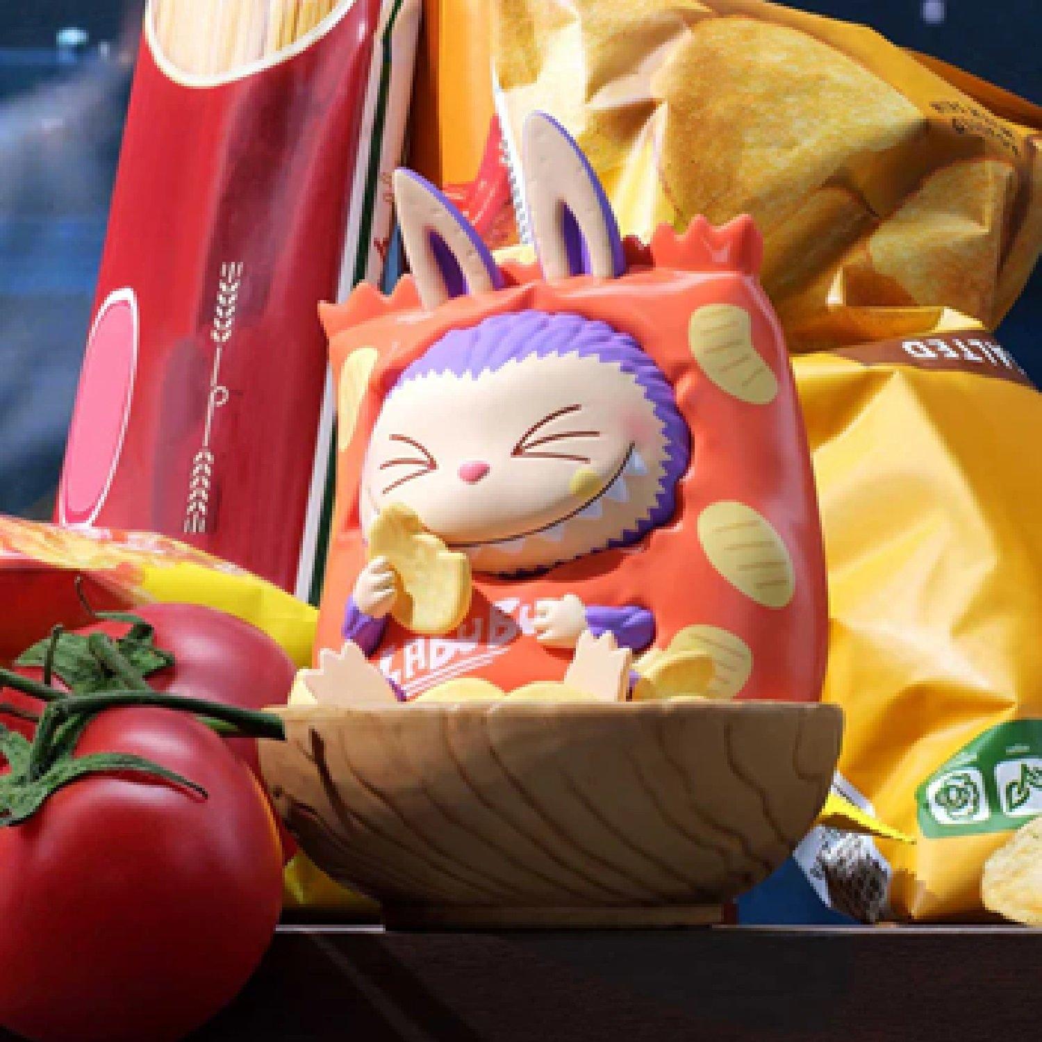 Multi - Pop Mart - Labubu The Monsters Wacky Mart Series Figure Blind - 5