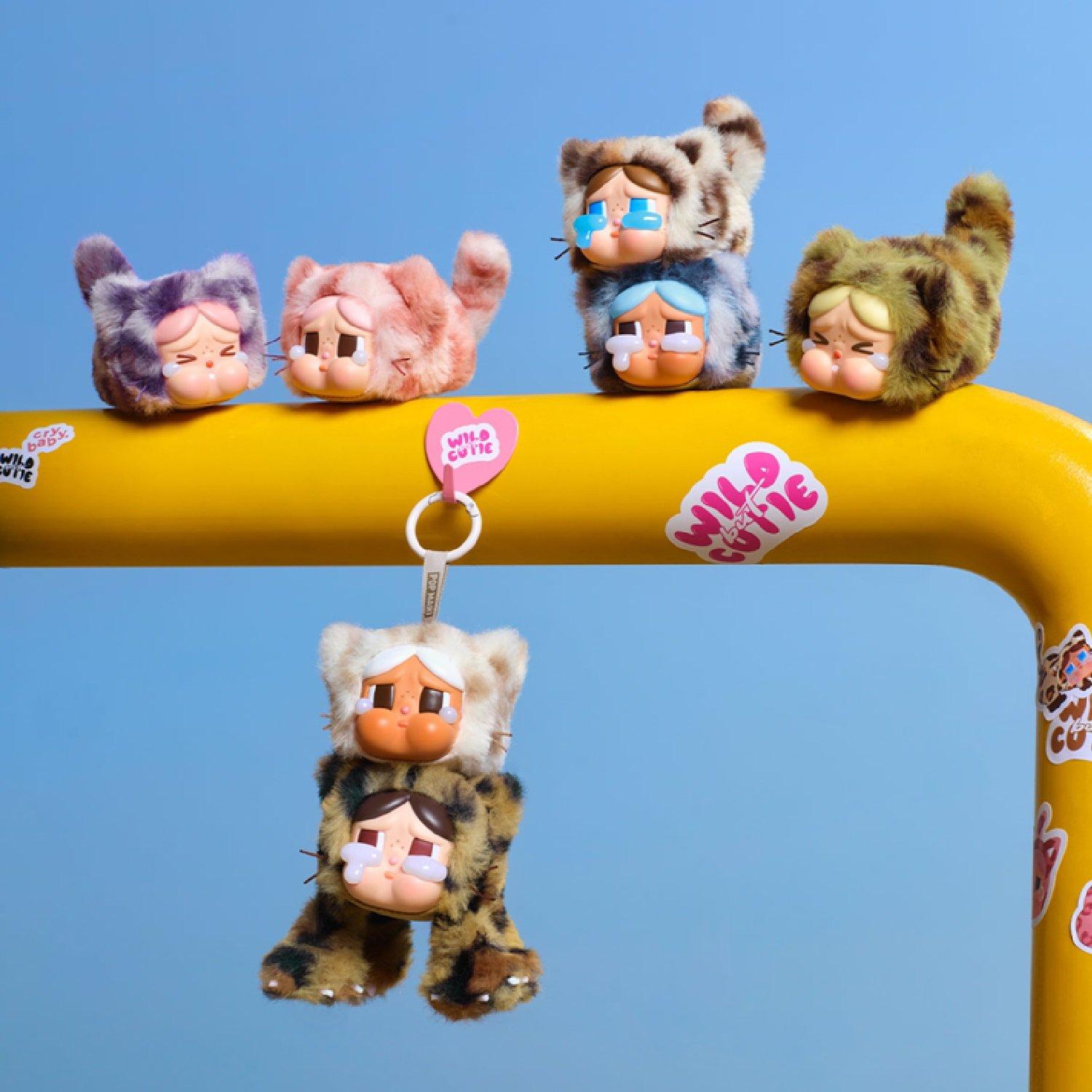 cry baby wild but cutie シークレット Pop Mart CRYBABY Wild but Cutie Series Vinyl Plush Pendant Single