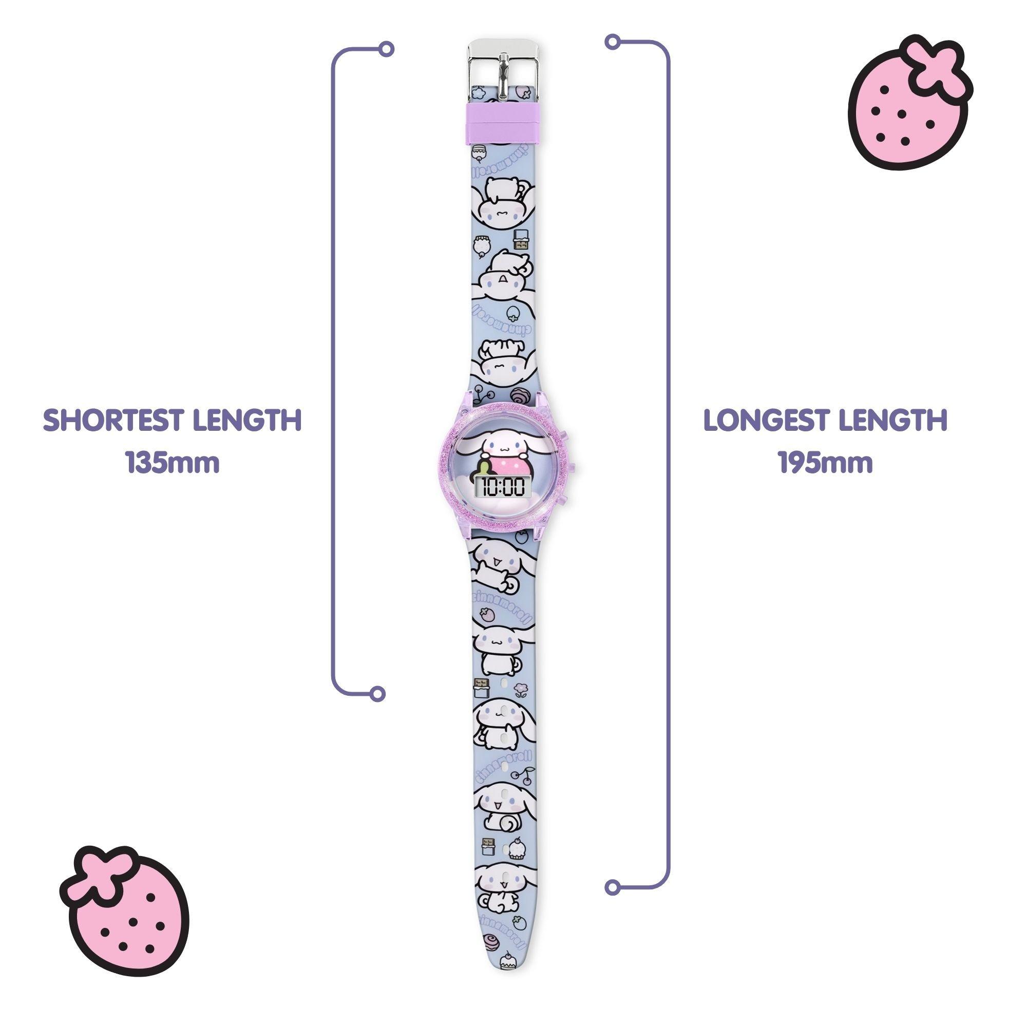 Blue - Hello Kitty - Cinnamoroll Watch & Bracelet Set - 3