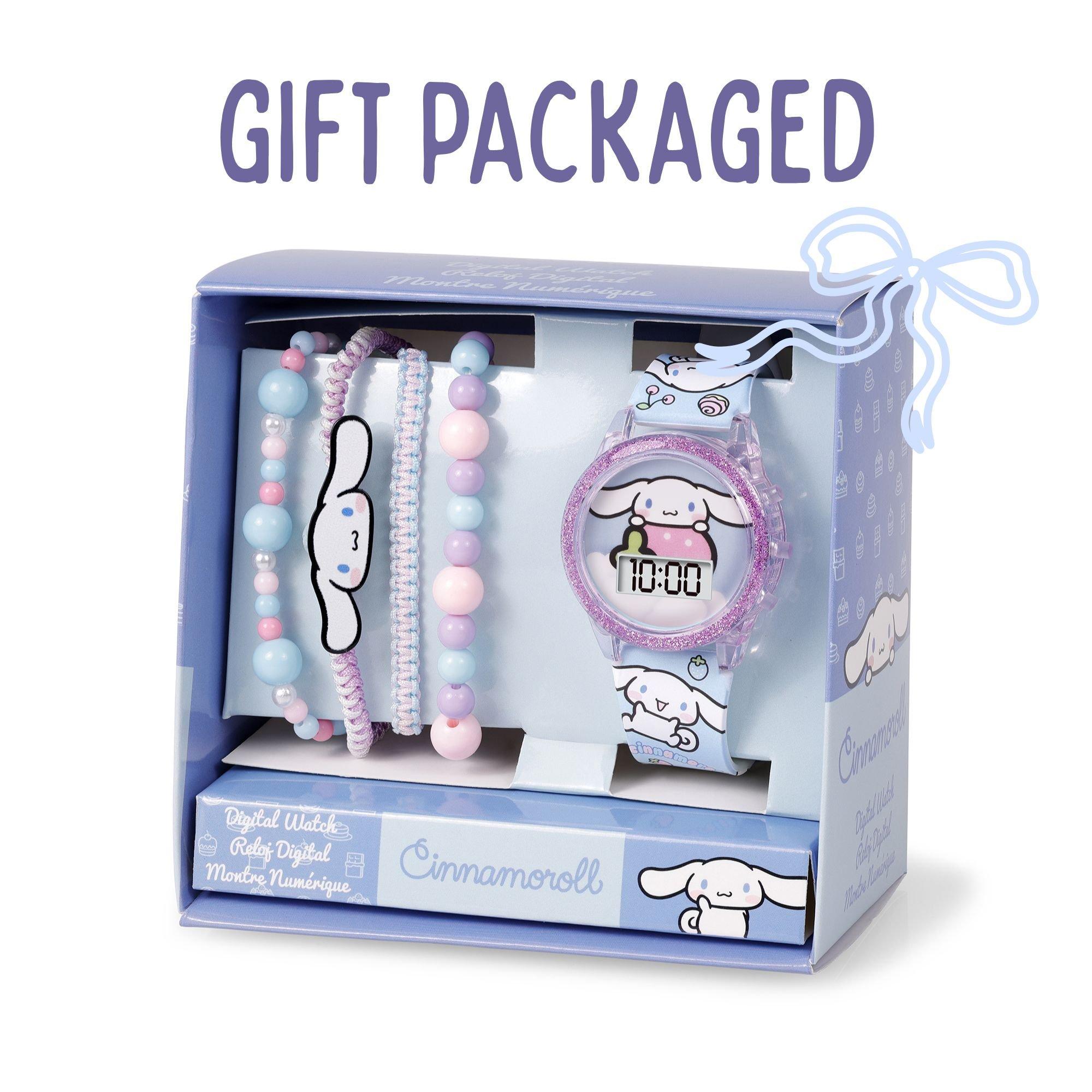 Blue - Hello Kitty - Cinnamoroll Watch & Bracelet Set - 9