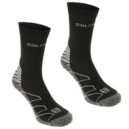 Salomon Salomon Lightweight 2 Pack Walking Socks Mens
