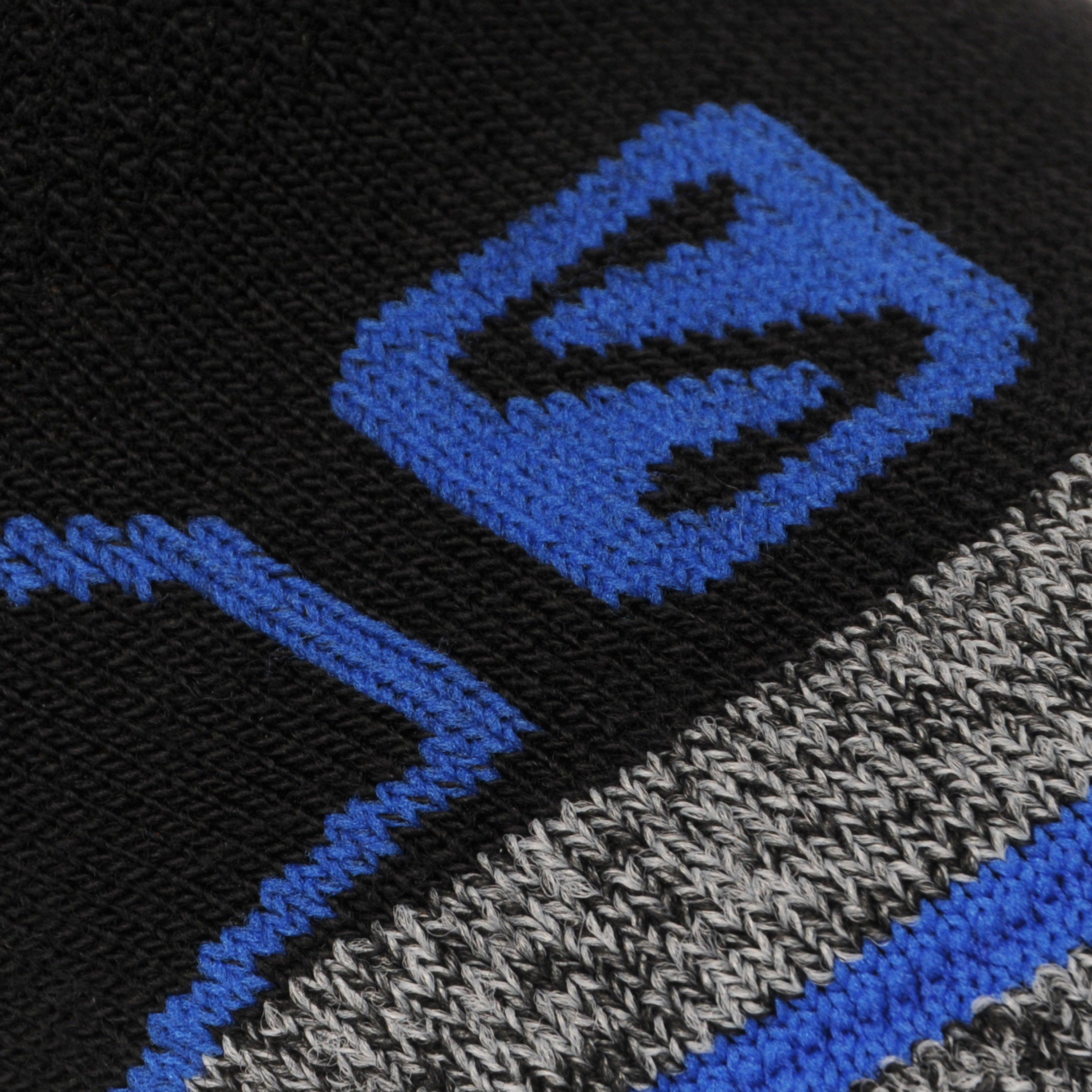 Black/Blue - Salomon - Merino Low 2 Pack Walking Socks Mens - 4