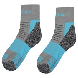 salomon Pastel salomon Pastel Merino Low 2 Pack Ladies Walking Socks