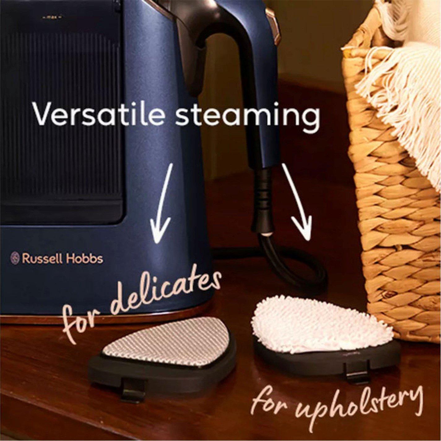 Blue & Black - Russell Hobbs - Steam Genie Maestro 2 in 1 Handheld Steamer - 2