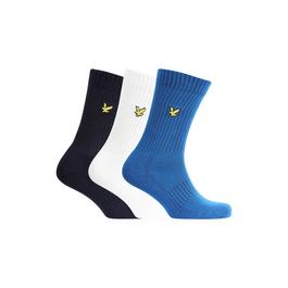 Lyle and Scott 3P Plain Socks  Sn99