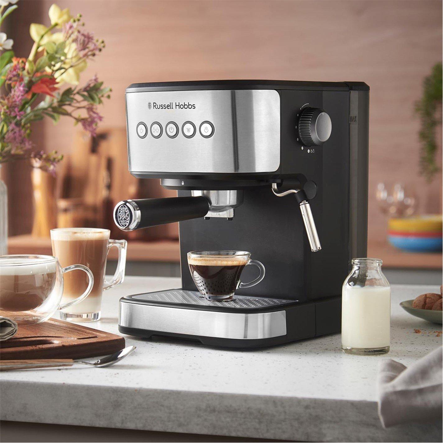 Black - Russell Hobbs - Everyday Espresso Machine - 2