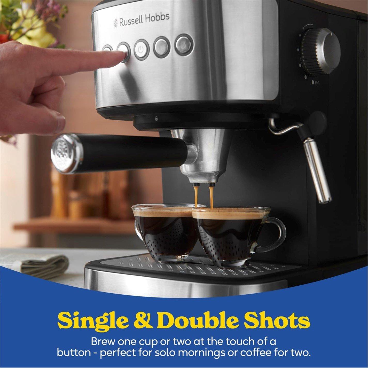 Black - Russell Hobbs - Everyday Espresso Machine - 3