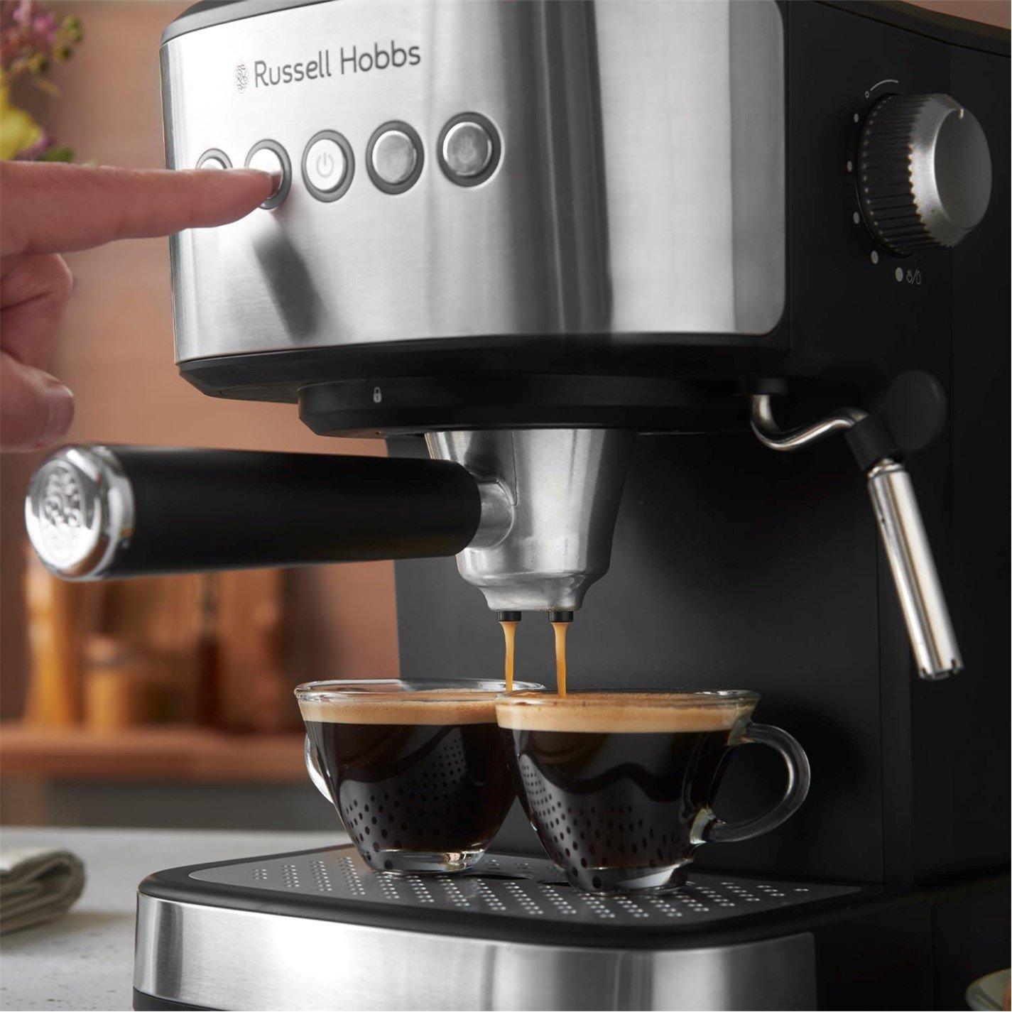 Black - Russell Hobbs - Everyday Espresso Machine - 7