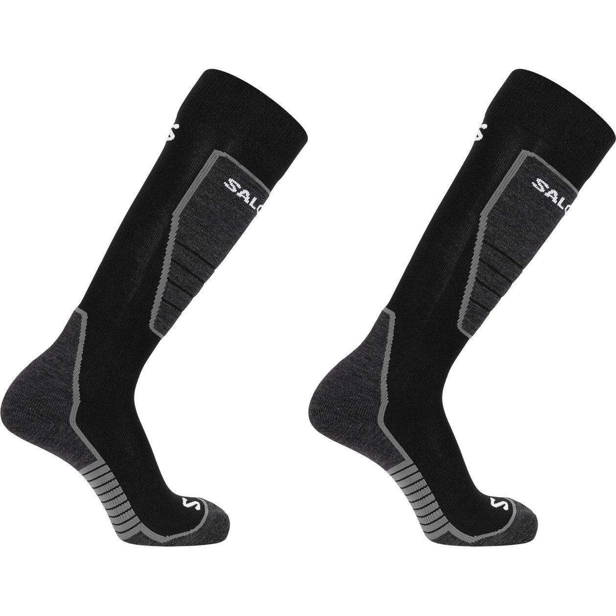 Negro - Salomon - Aces 2 Pack Ski Socks Mens